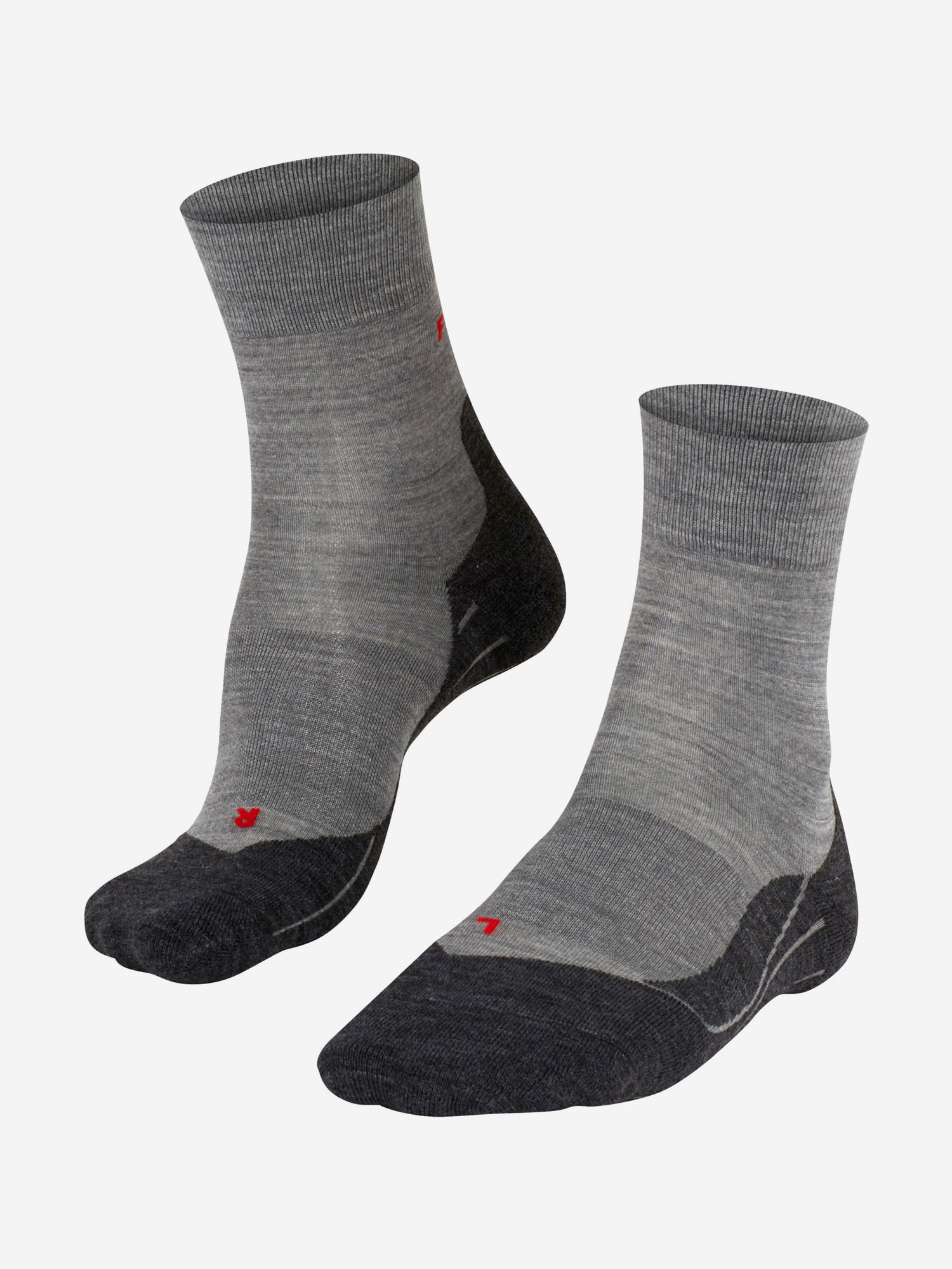 Женские спортивные носки FALKE, Серый эмаль акриловая deton universal пыльно серый ral 7037 быстросохнущая аэрозоль 520мл