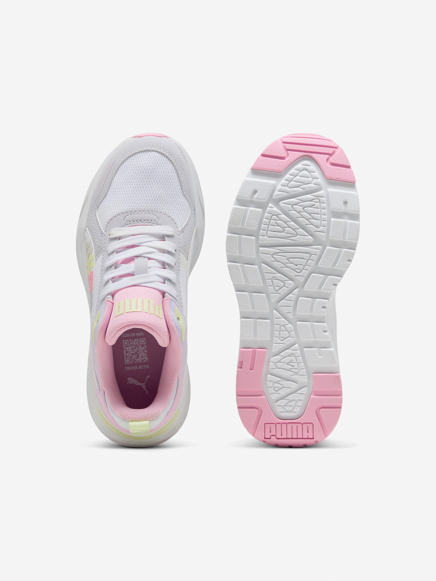 Кроссовки для девочек PUMA Trinity 2 Lt Come On, Белый 5