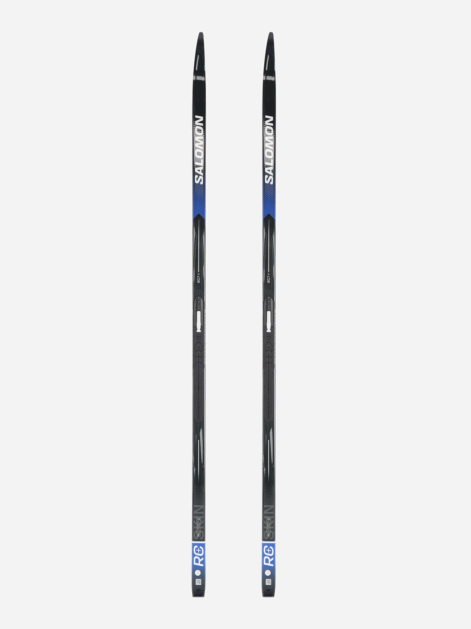

Беговые лыжи Salomon RC7 + крепления eSkin + крепления Shift, Черный