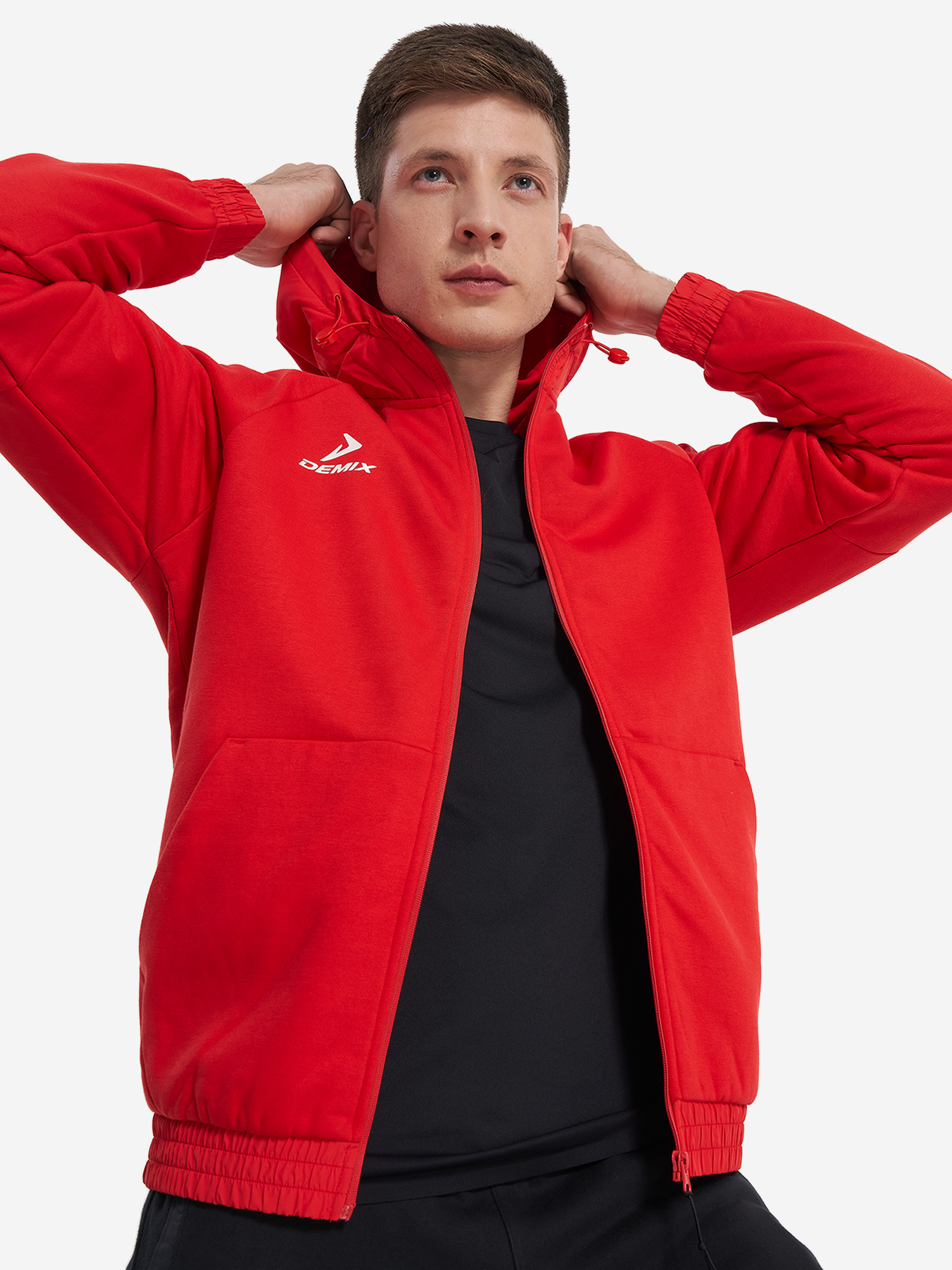 Мужская толстовка Demix, красный, арт. 136281dmx-r2