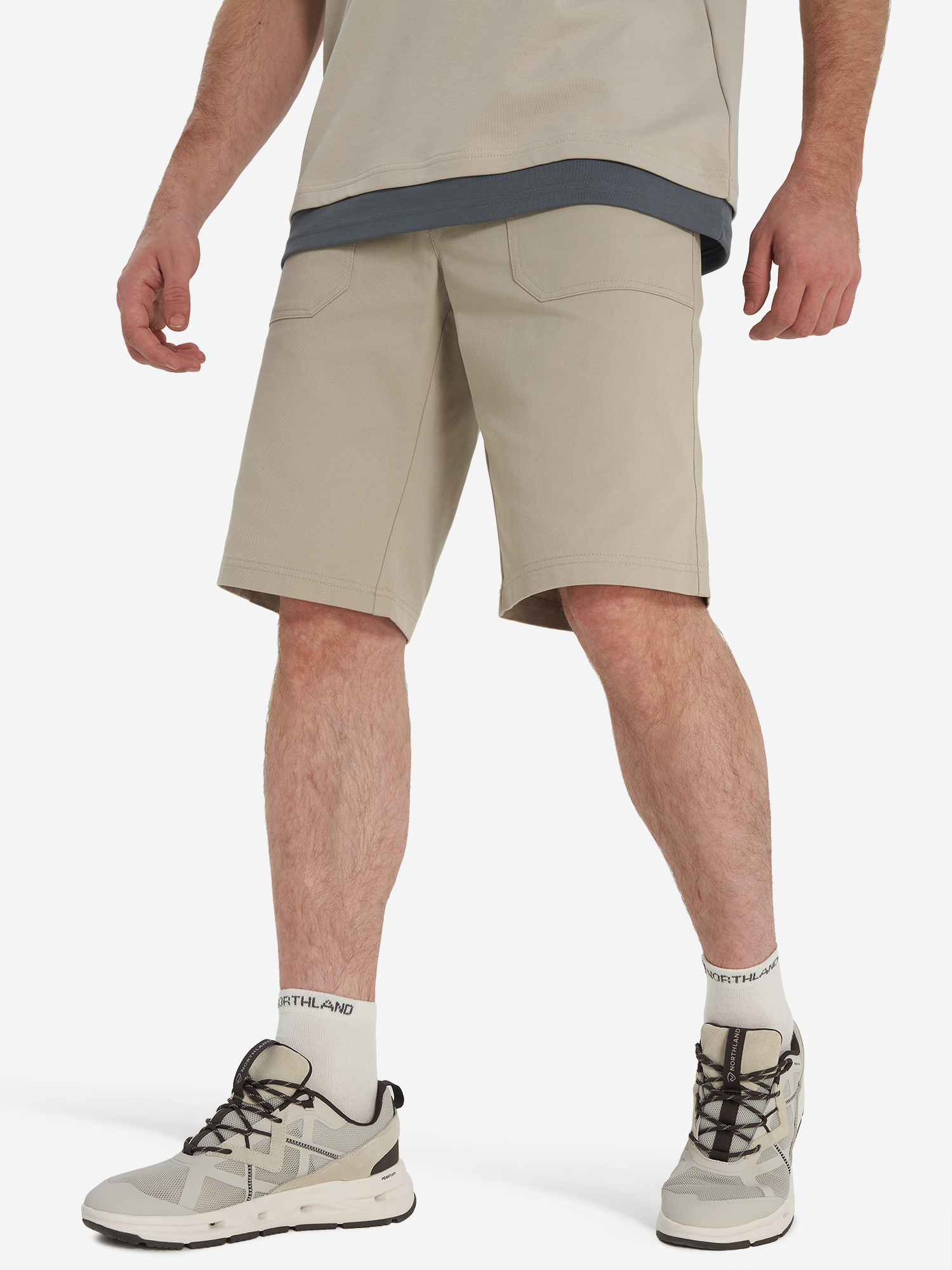 Шорты мужские Northland, бежевый, арт. 141022N16-T1