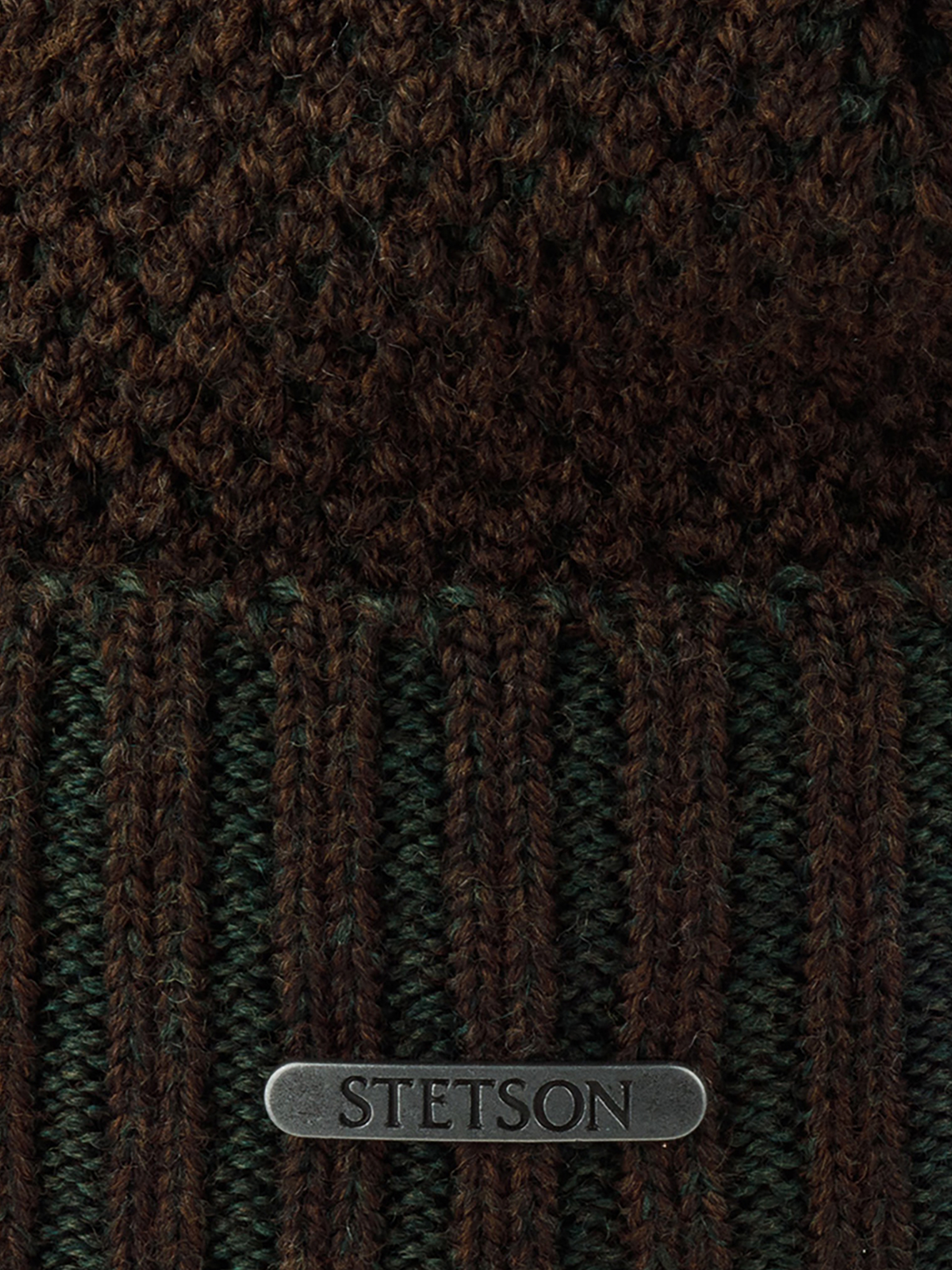 Шапка с отворотом STETSON 8599383 BEANIE MERINO (коричневый), Коричневый 02-900XDOXS9Z-14, размер Без размера - фото 4