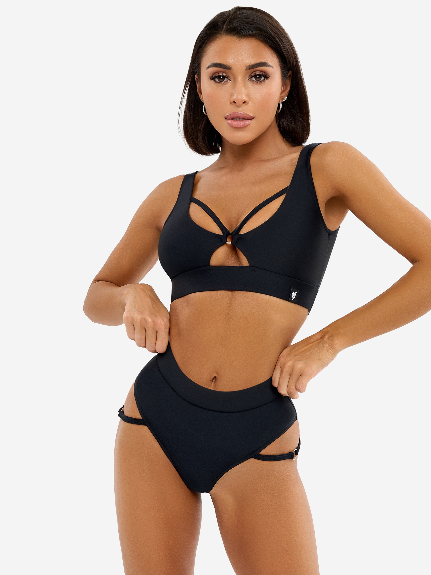  Купальник раздельный Bona Fashion: Miami Black, Черный