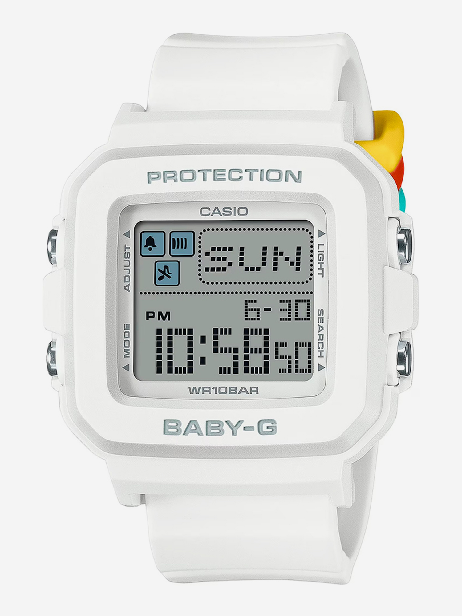 

Спортивные часы CASIO BGD-10L-7E, Белый