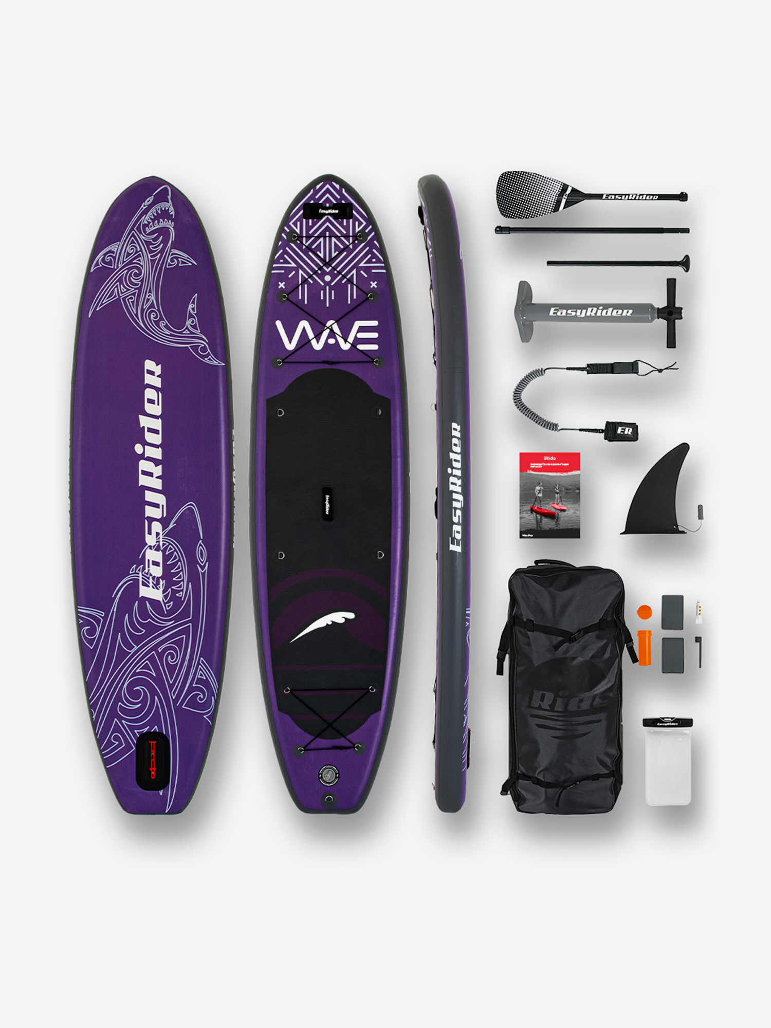 

SUP Easy Rider WAVE 10'6 Purple, Фиолетовый