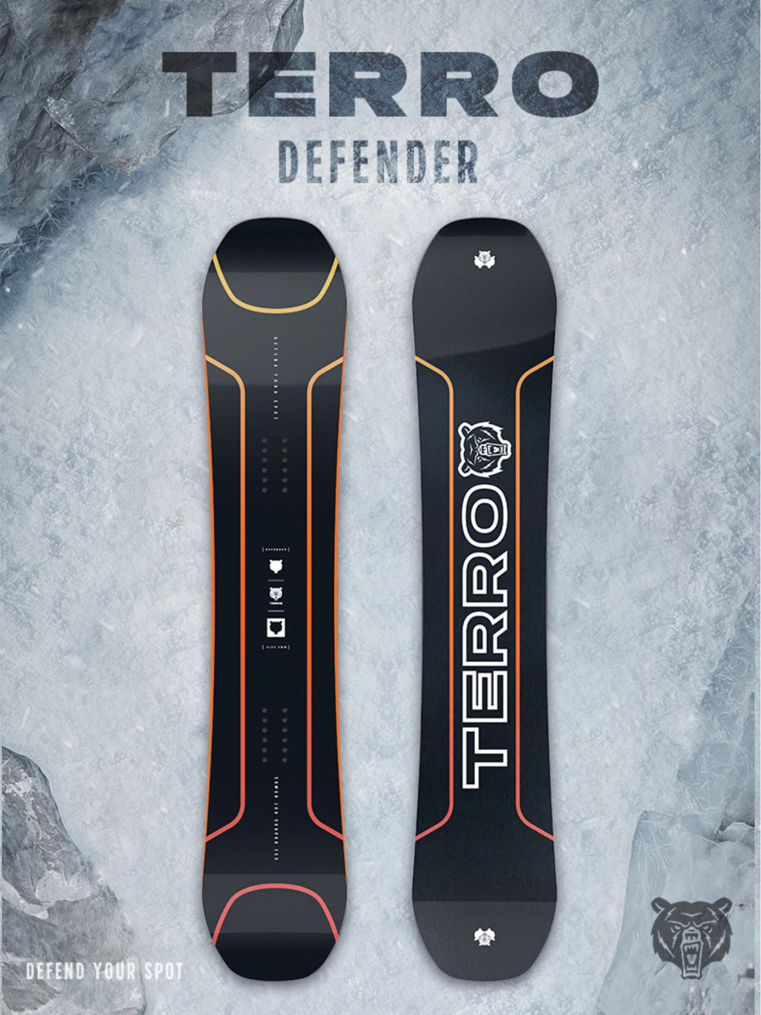 

Сноуборд TERRO - DEFENDER 24/25, Черный
