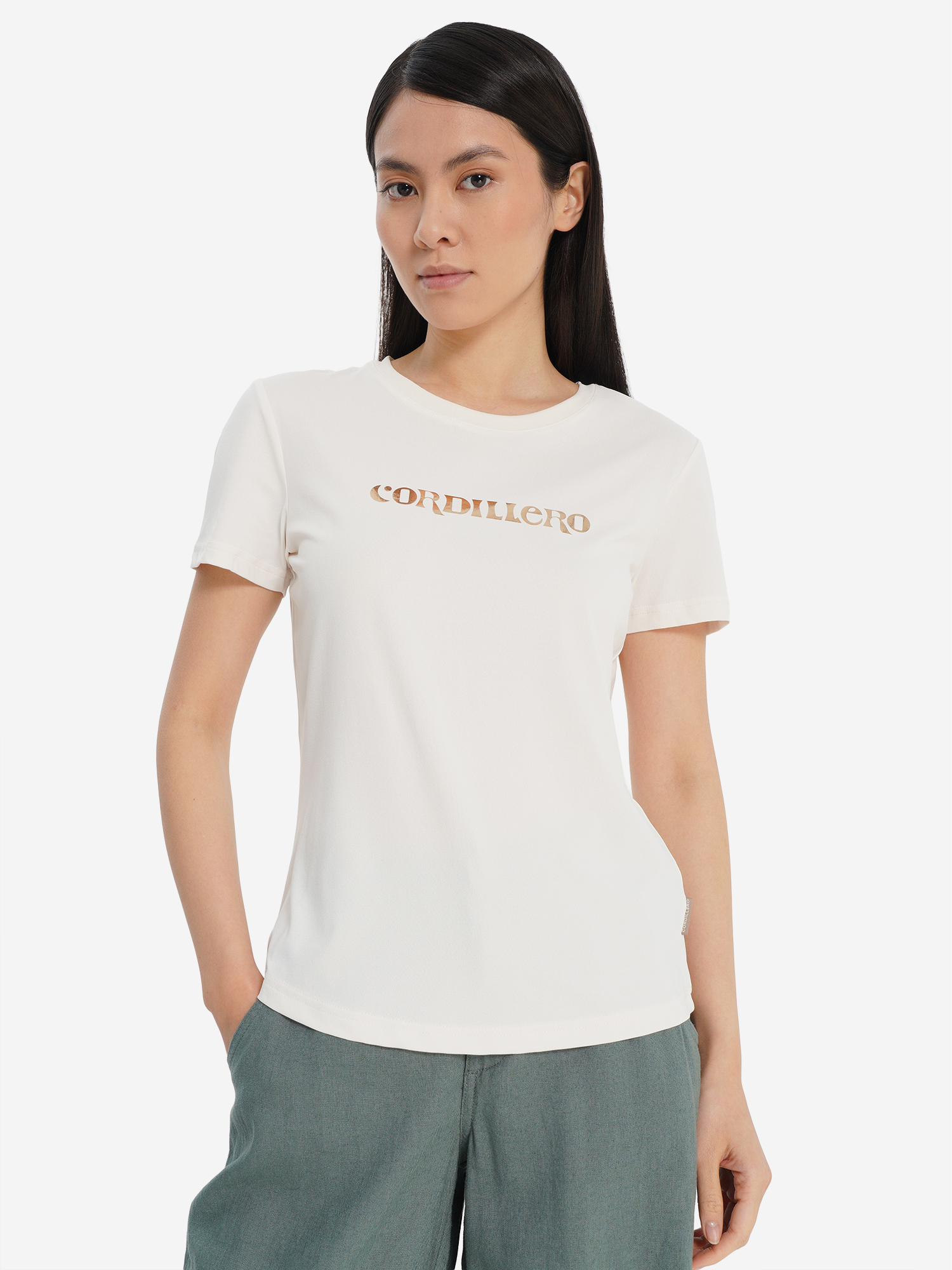 Изображение товара Женская футболка Cordillero с логотипом для активного отдыха