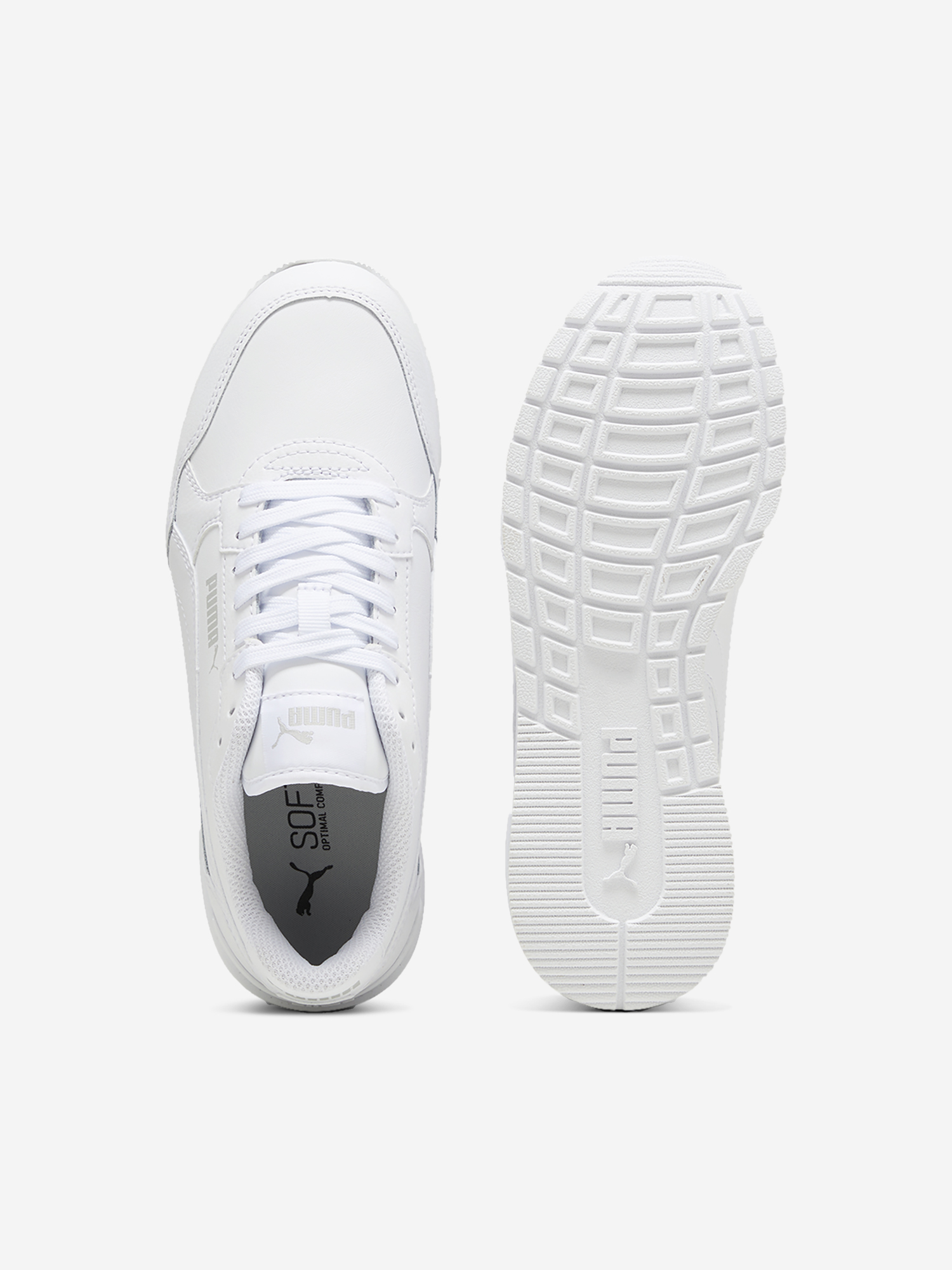 Кроссовки детские PUMA St Runner V4 L Jr, Белый 4