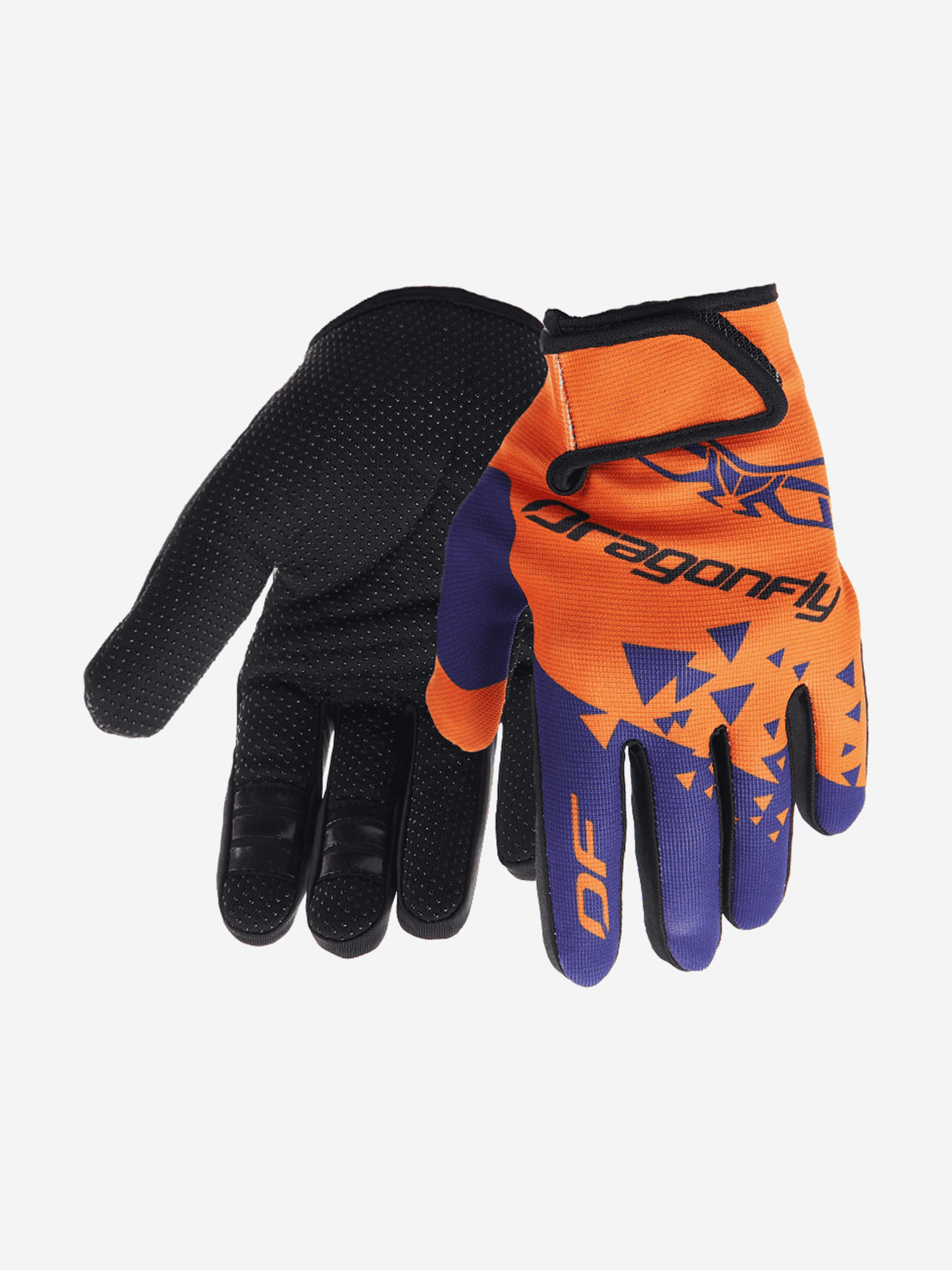 

Перчатки DF CROSS Orange - Ultramarine, Черный