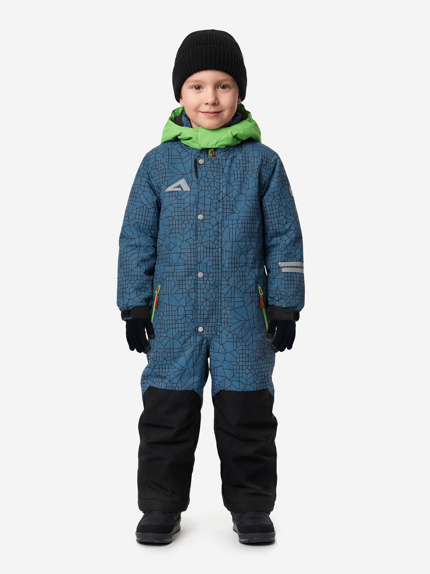 Комбинезон для мальчиков Oldos, синий, арт. 19438