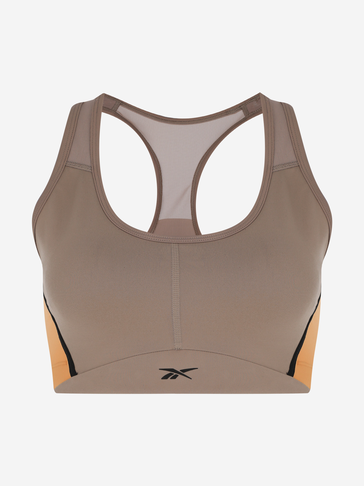 Спортивный топ бра Reebok Lux Racer Bra, Коричневый HS7790R00-, размер RUS 44 | EUR S - фото 5