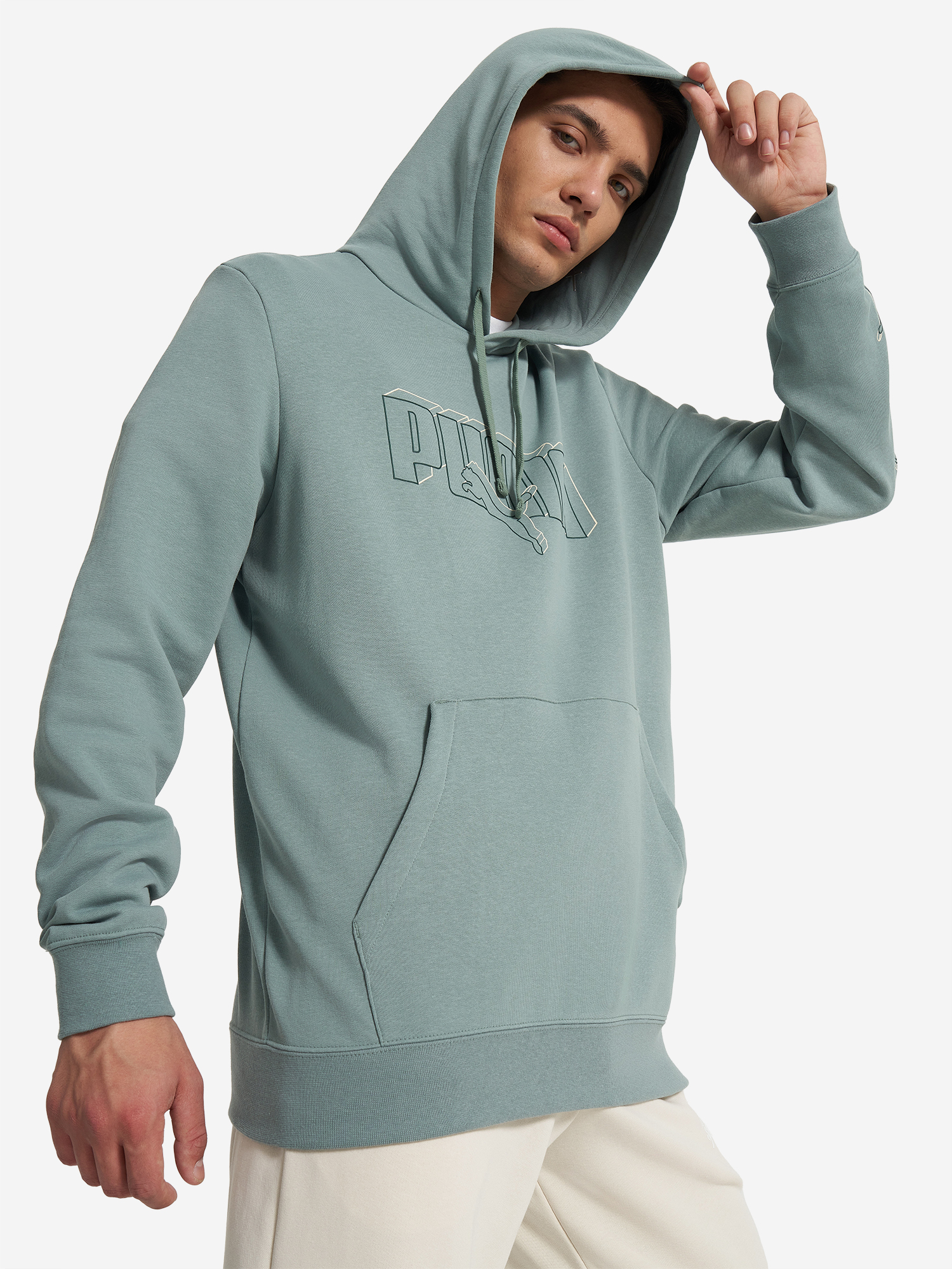 

Худи мужское PUMA, Зеленый