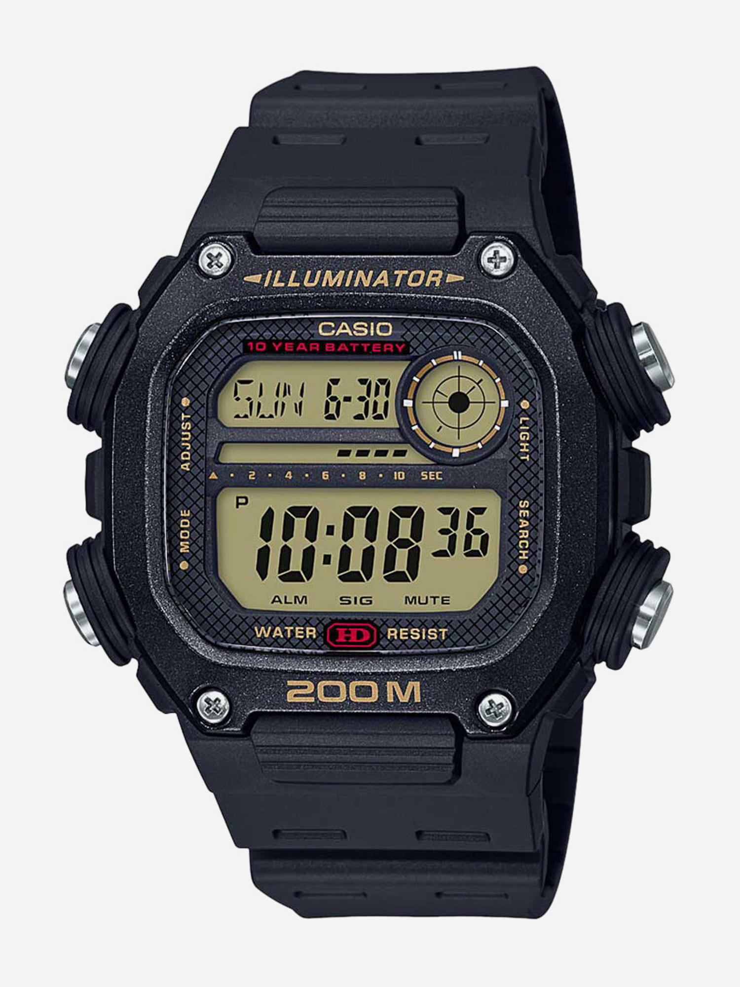 

Наручные часы Casio DW-291H-9A, Черный