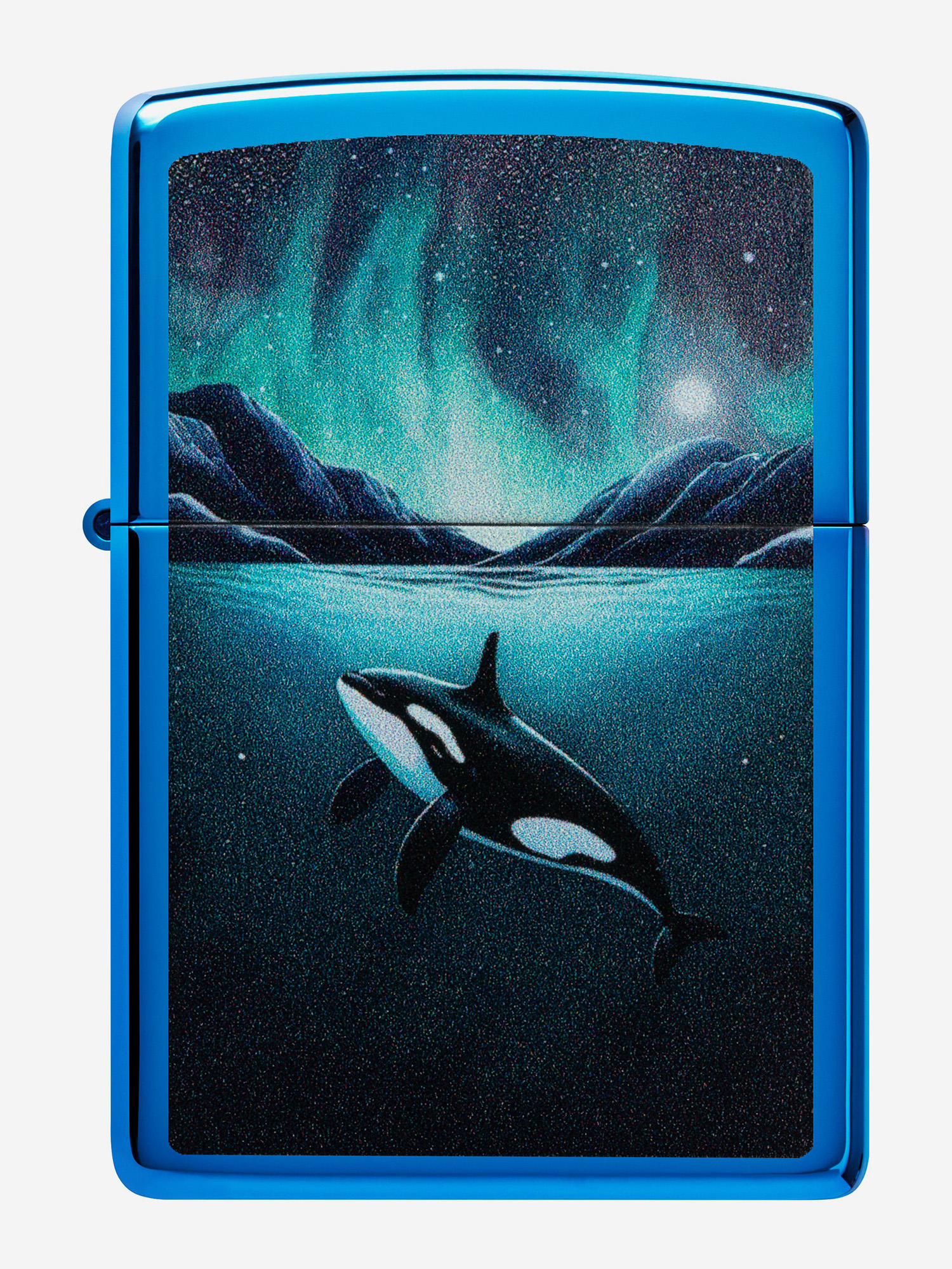 

Зажигалка бензиновая ZIPPO 48984 Whale, Синий