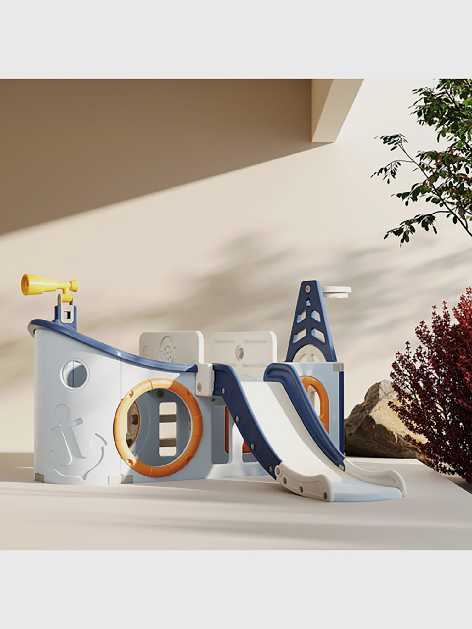 

Игровой комплекс UNIX Kids Pirate Blue, Голубой