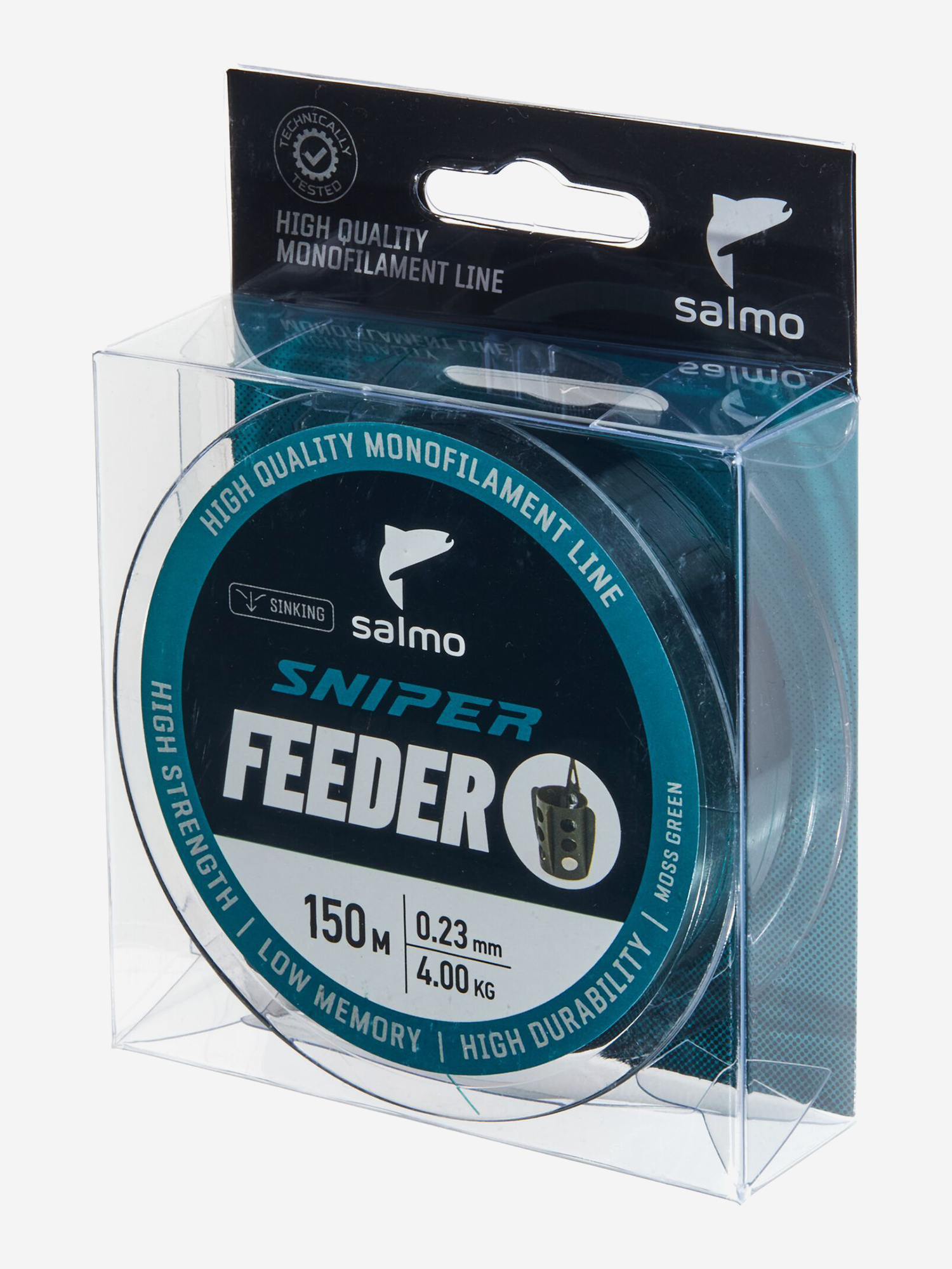 Изображение товара Леска рыболовная Salmo Sniper FEEDER Moss Green 150 м 0.23 мм