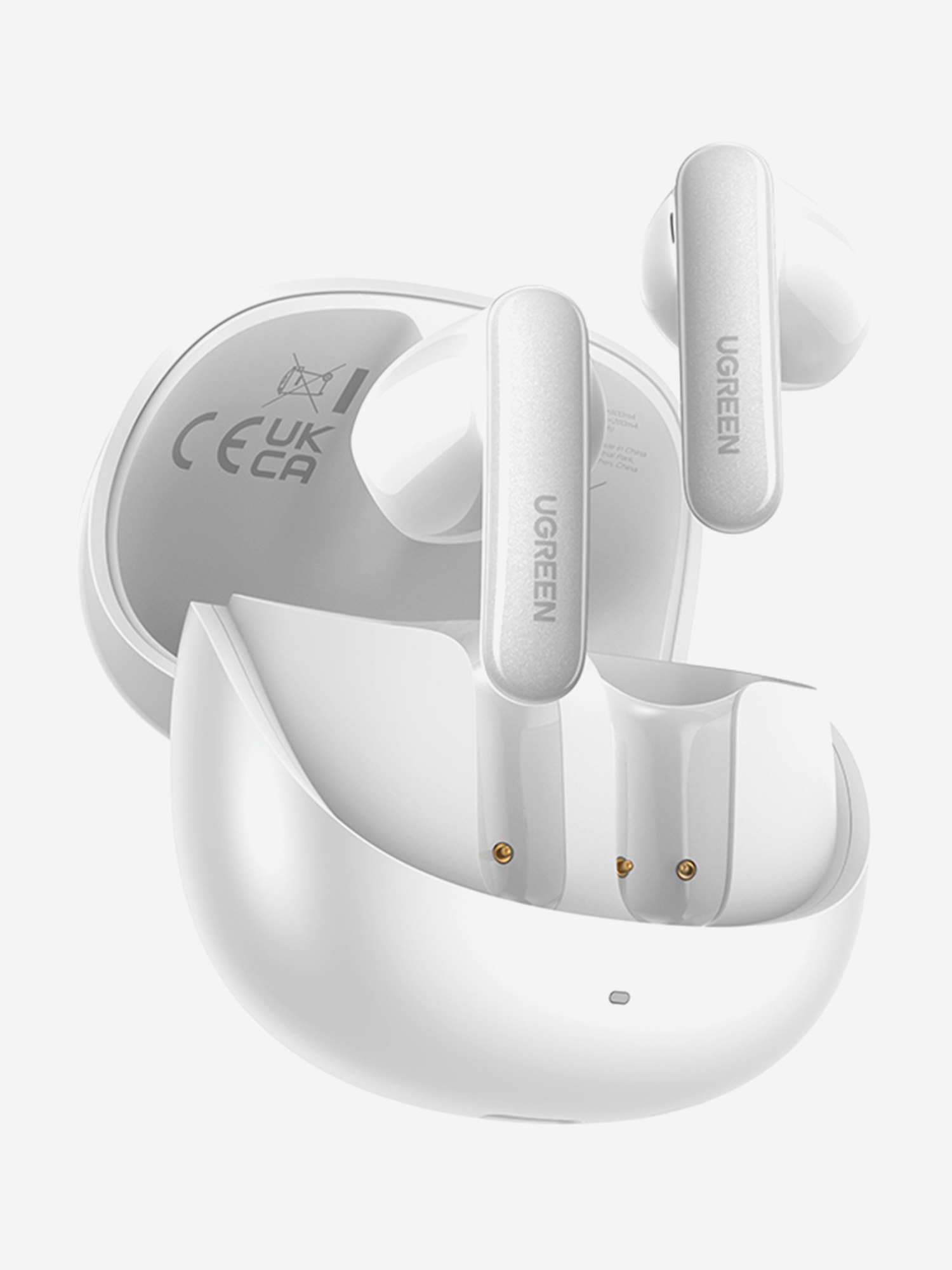 Изображение товара Беспроводные наушники UGREEN WS215 (65385) LightBuds Pro Bluetooth 6.0 Earphone 6 Mics с шумоподавлением