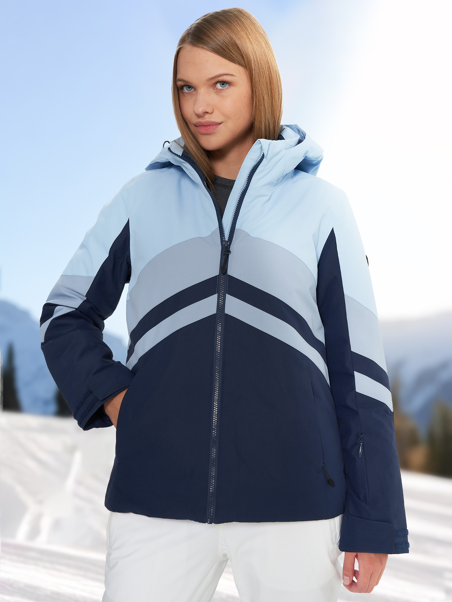 Куртка утепленная женская Ziener Pelia, синий, арт. 29450