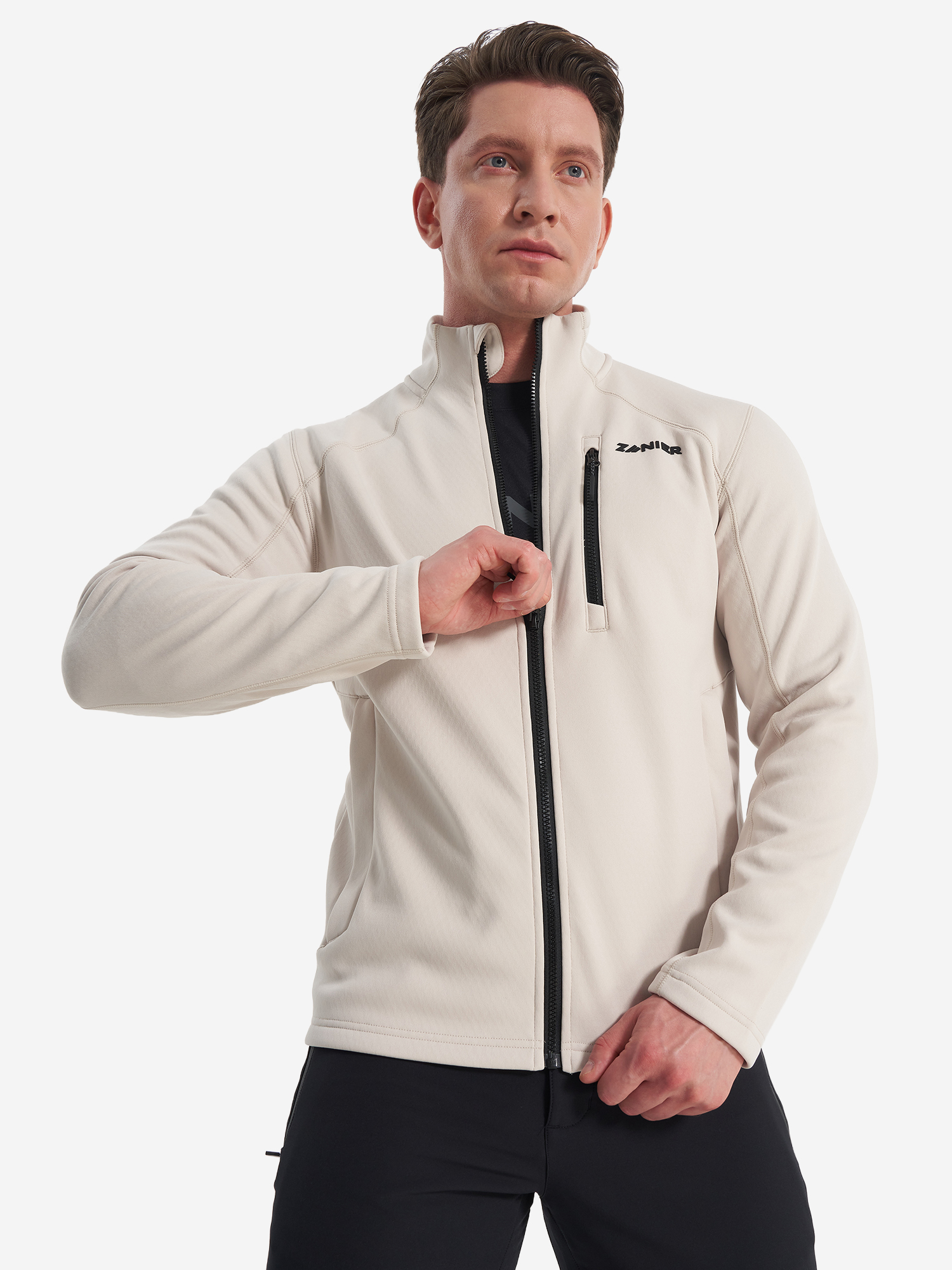 

Джемпер флисовый мужской Zanier, Бежевый