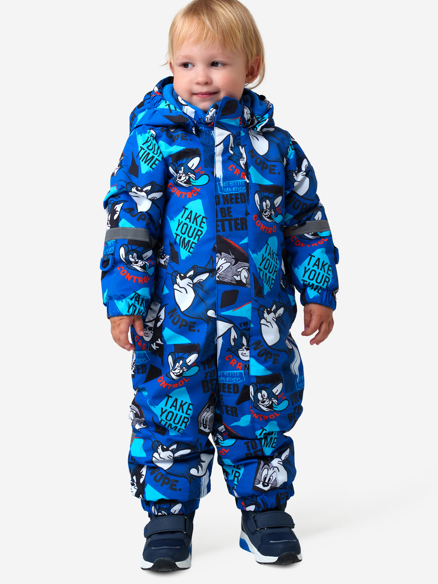 Изображение товара Зимний комбинезон для мальчиков PlayToday с мембраной и утеплителем