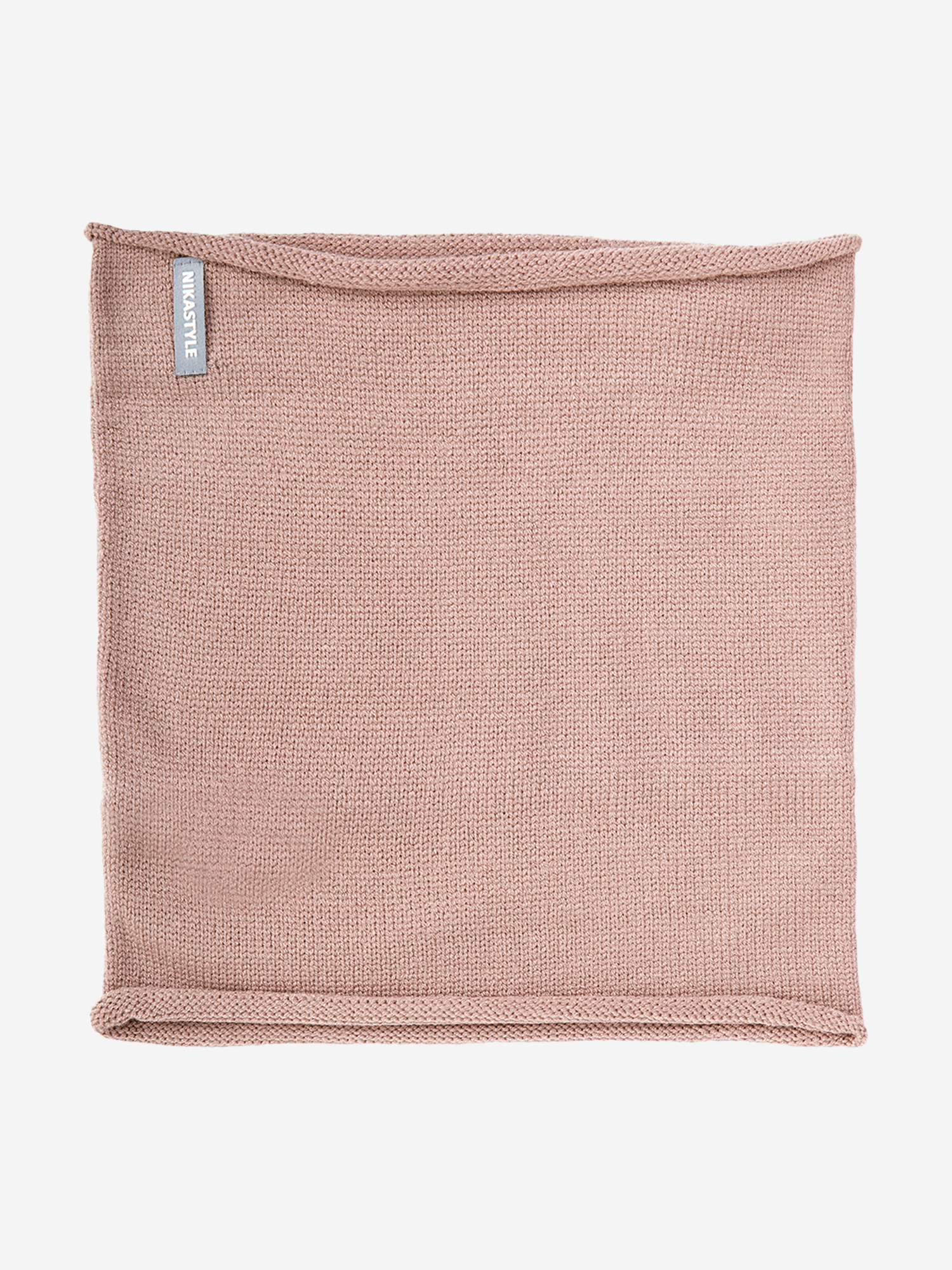 Изображение товара Стильный демисезонный снуд NIKASTYLE Какао для женщин и детей