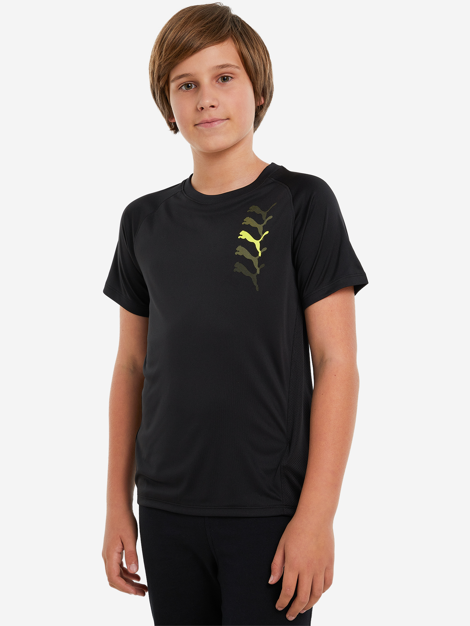 

Футболка для мальчиков PUMA Fit, Черный