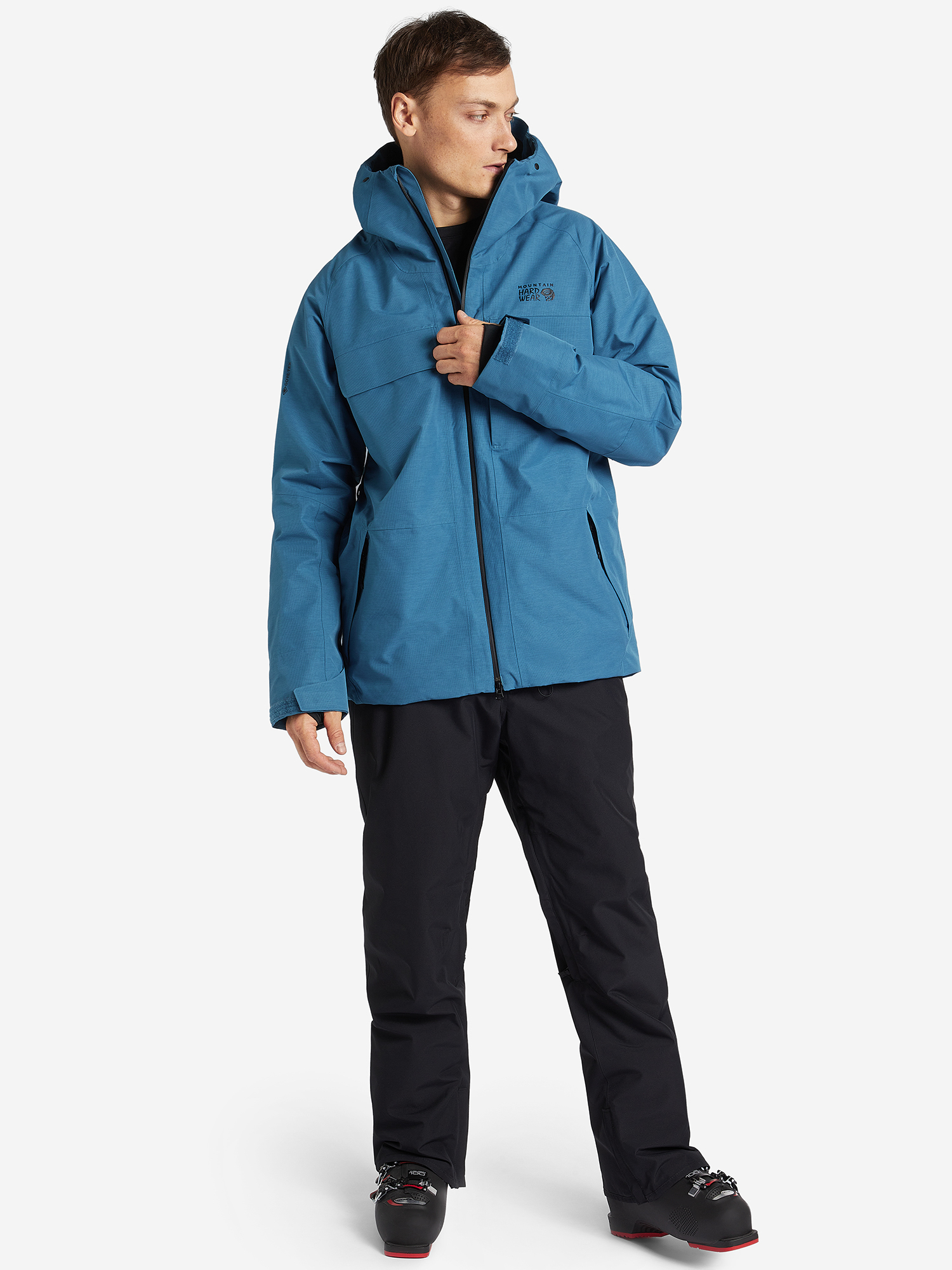 Куртка утепленная мужская Mountain Hardwear Cloud Bank™ Gore Tex LT Insulated Jacket, Голубой 1942841MHW-442, размер 50-52 - фото 3