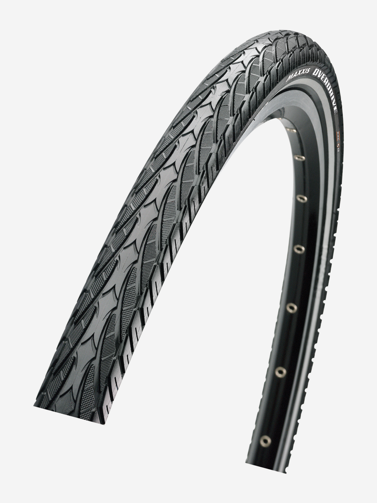 

Покрышка Maxxis Overdrive, 700 x 40c, 40-622, 27 TPI, Hybrid, Черный