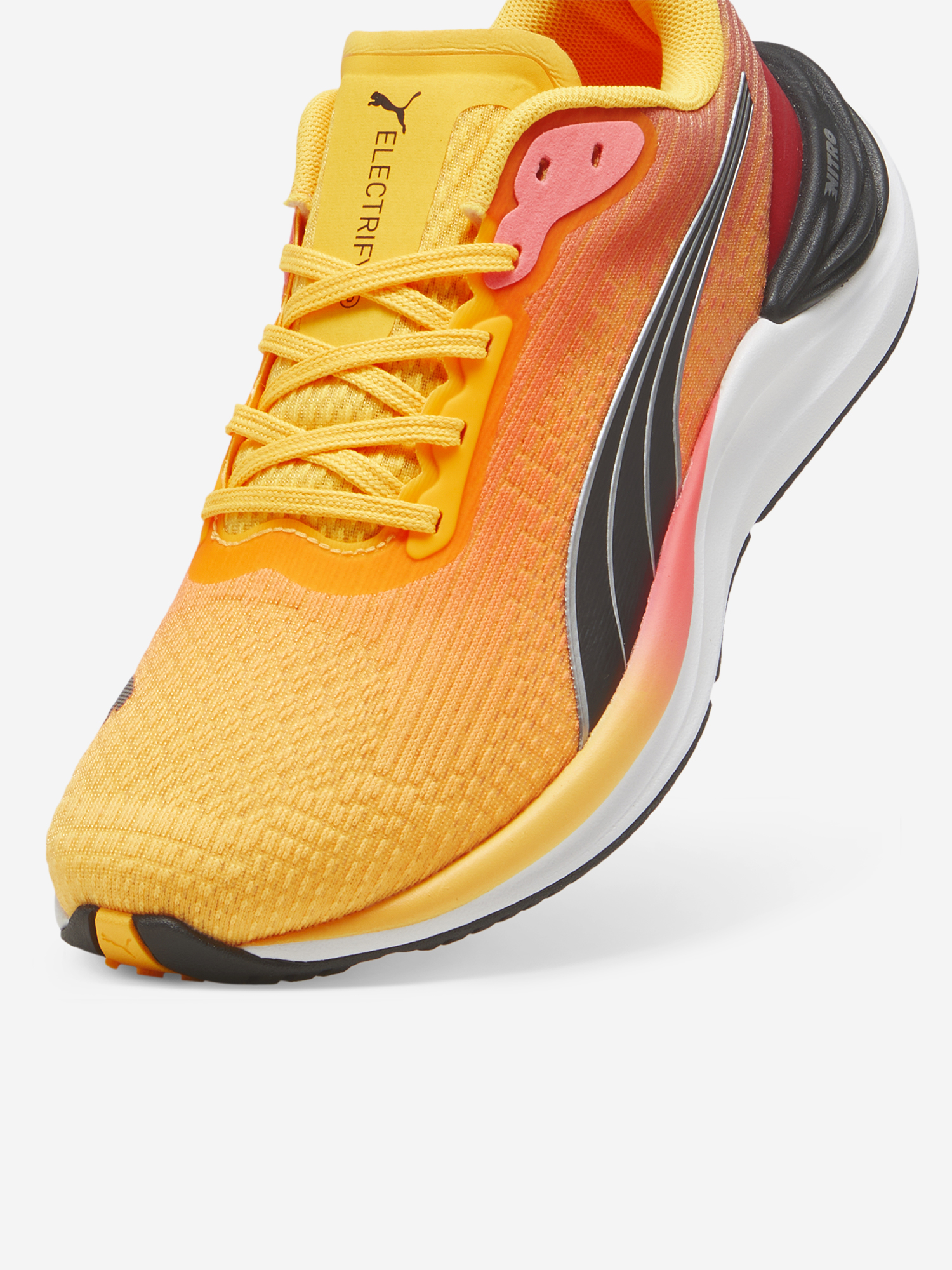 Кроссовки детские PUMA Electrify Nitro 3 Fade Jr, Оранжевый 399918P0P-01, размер 36.5 - фото 6