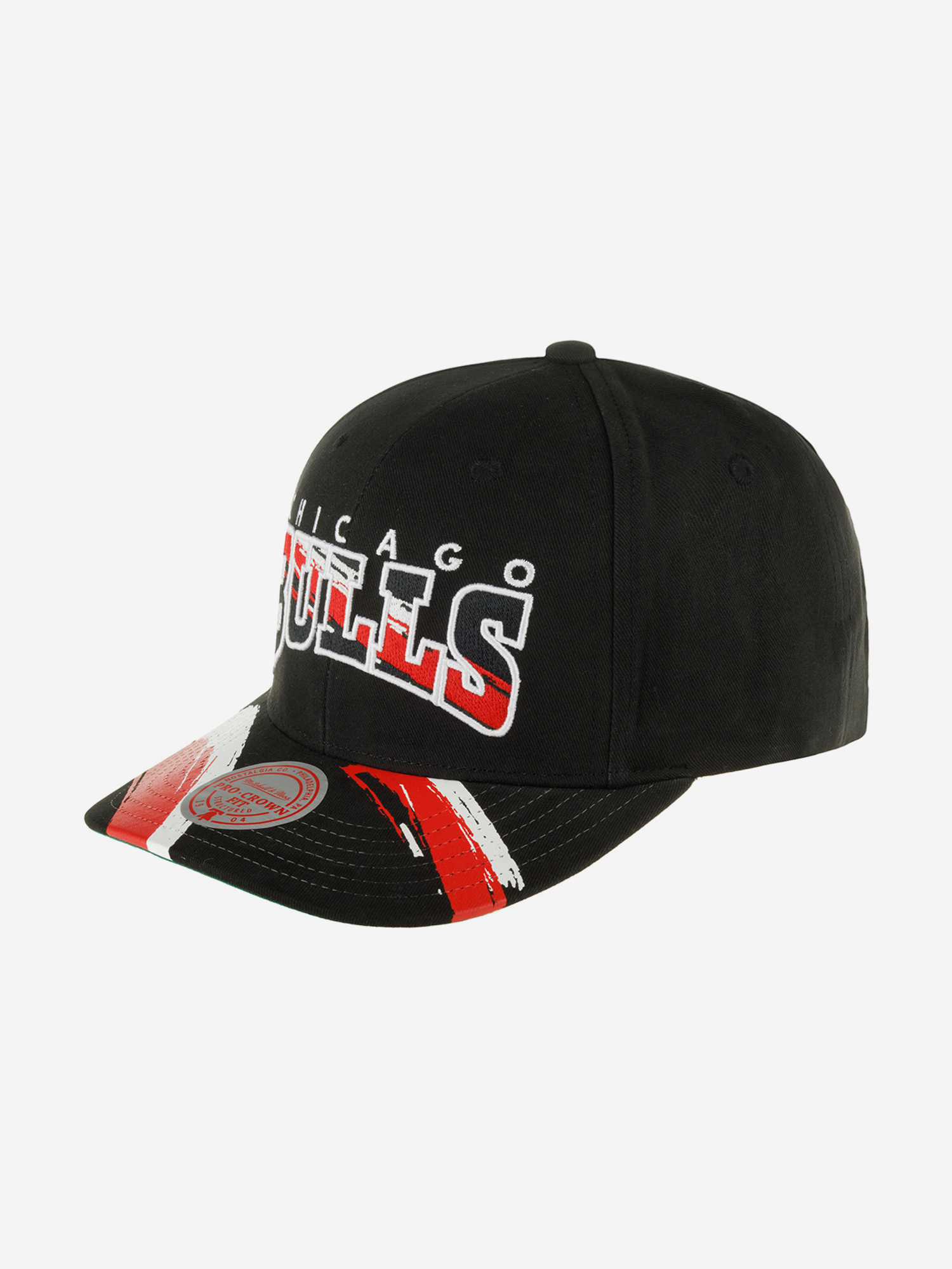 Бейсболка MITCHELL NESS HHSS5989-CBUYYPPPBLCK Chicago Bulls NBA (черный), Черный 59-203XDOXM4K-09, размер Без размера - фото 1