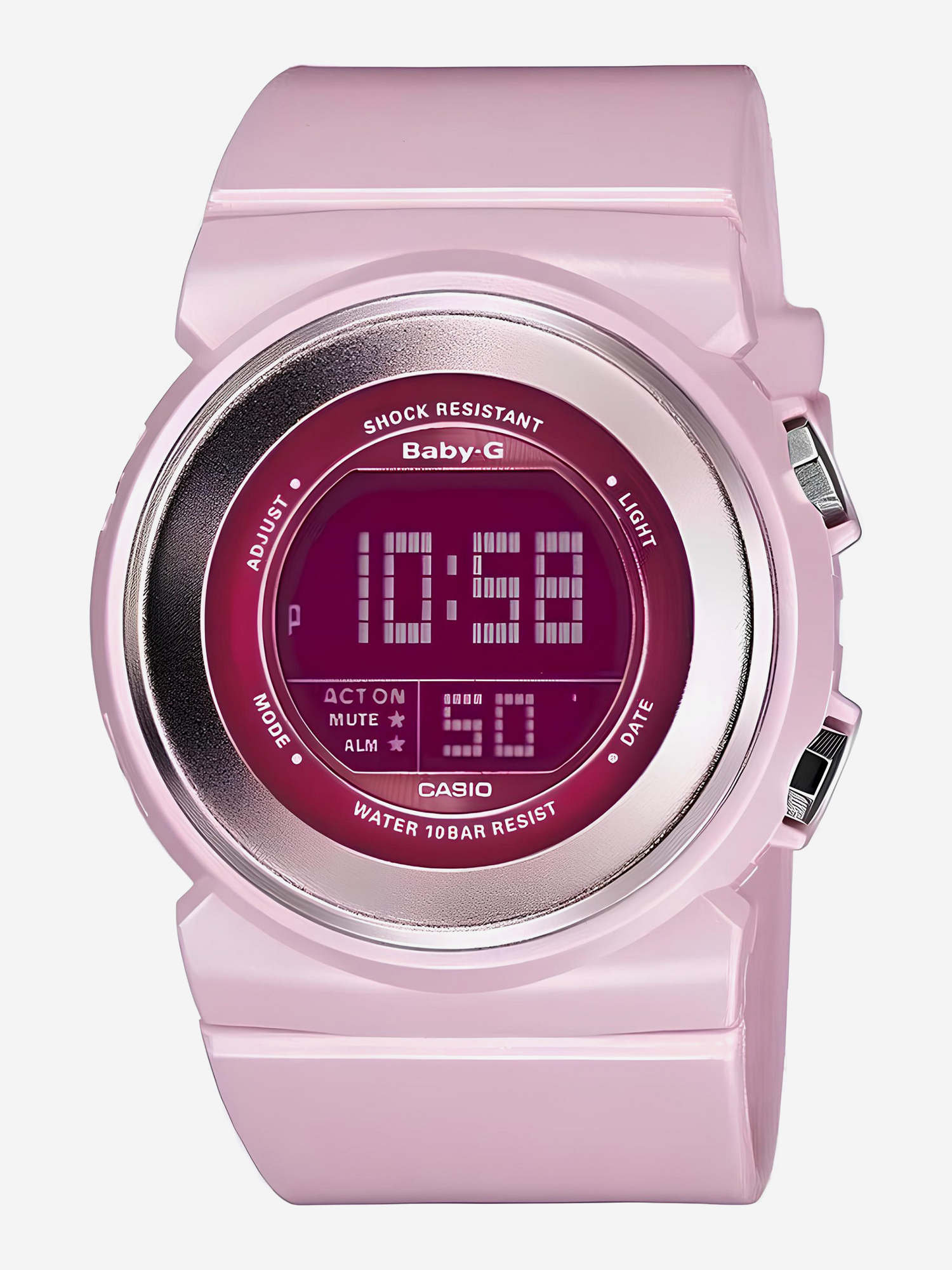 

Часы спортивные CASIO BGD-100-4E, Розовый