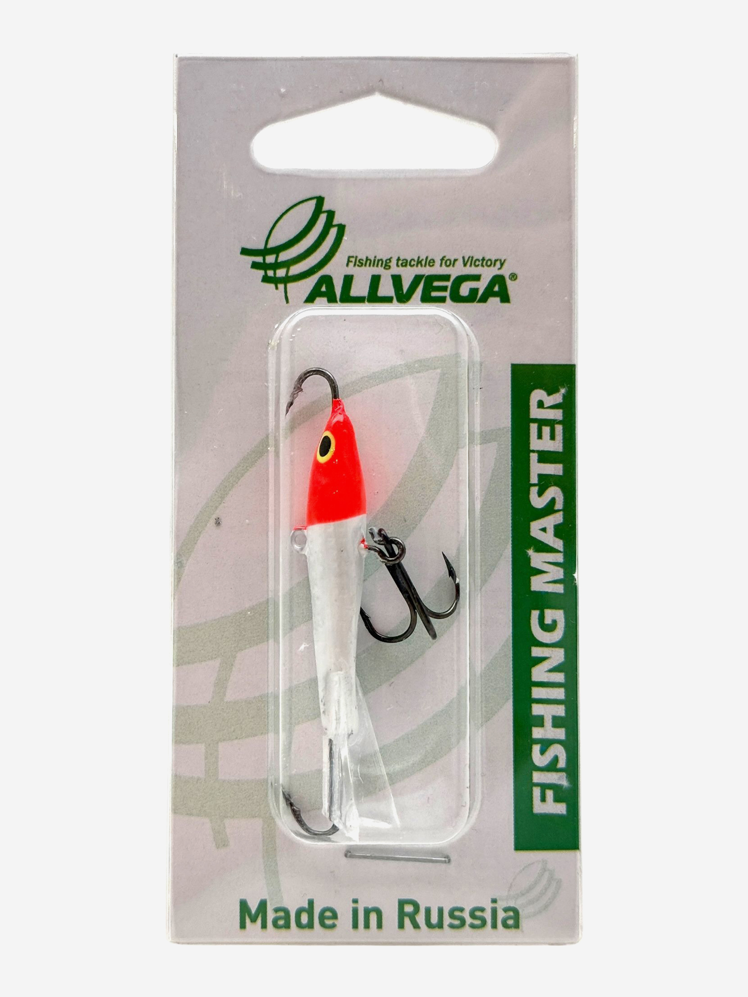 

Приманка балансир ALLVEGA 10 гр / 50 мм, цвет С3, Белый
