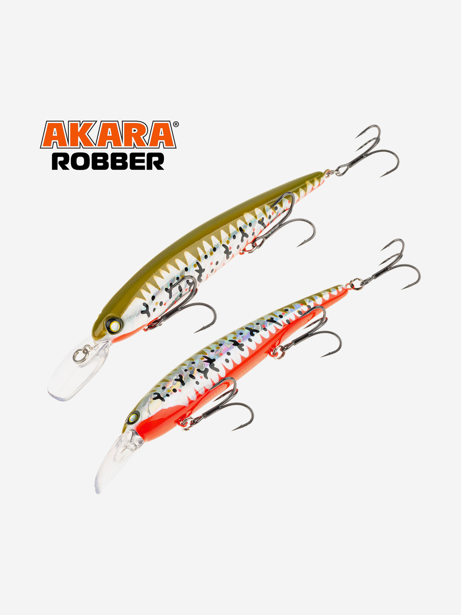 Изображение товара Воблер Akara Robber 120F минноу плавающий на щуку, судака 19гр A294