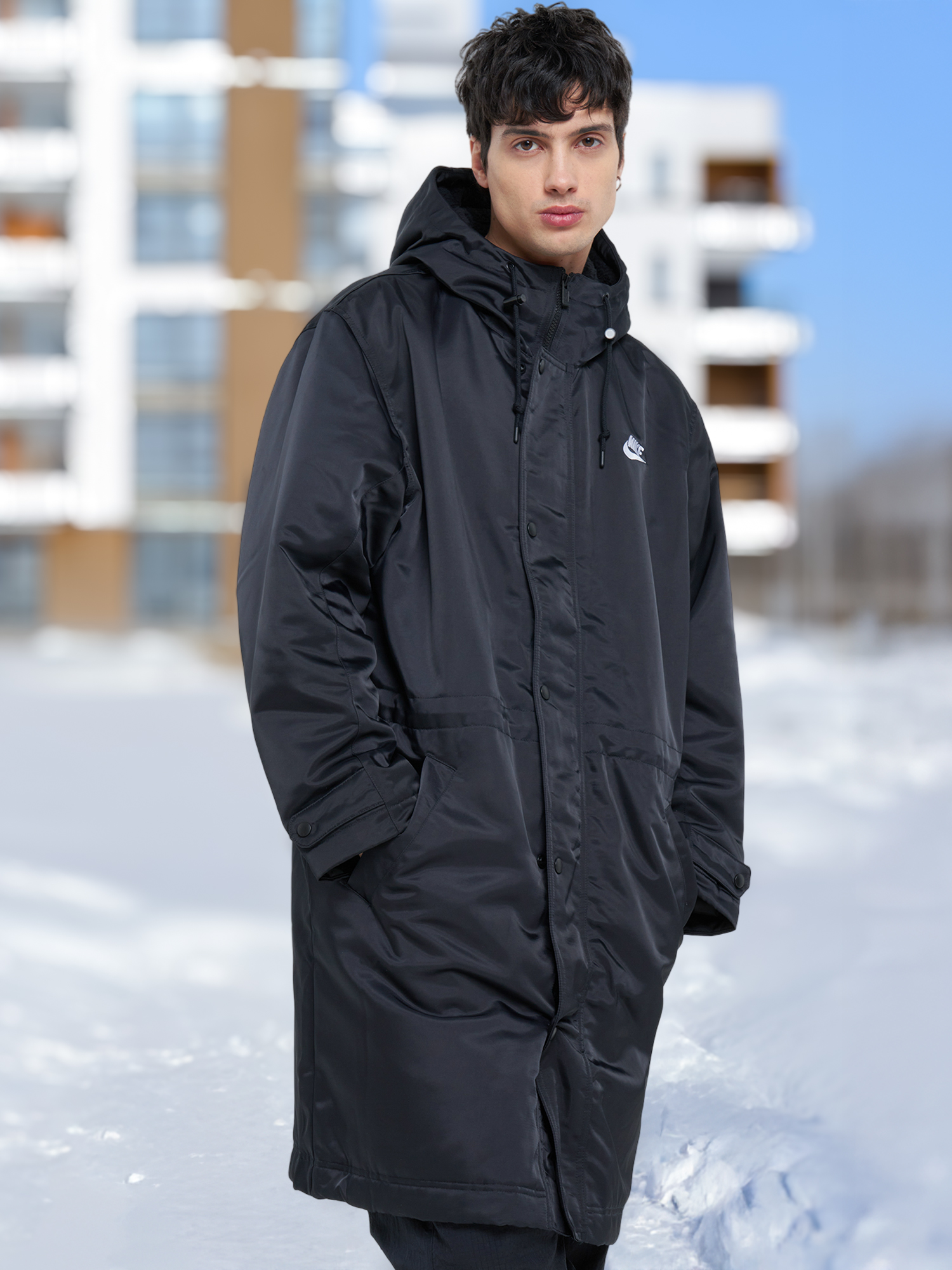 Куртка утепленная Nike, черный, арт. 30260