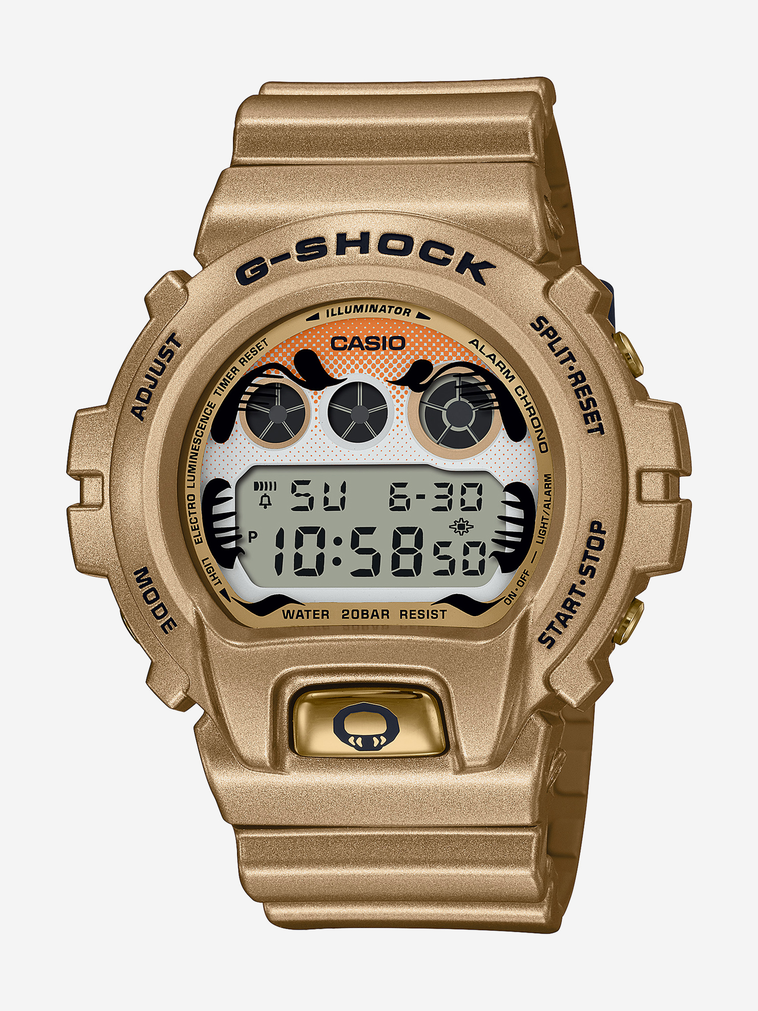 

Наручные часы Casio G-Shock DW-6900GDA-9E, Золотой