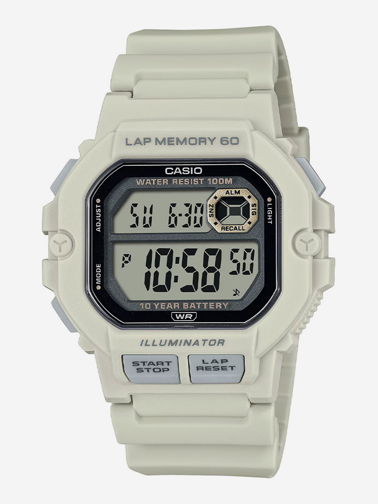 Изображение товара Спортивные часы CASIO ILLUMINATOR WS-1400H-8A для фитнеса и тренинга