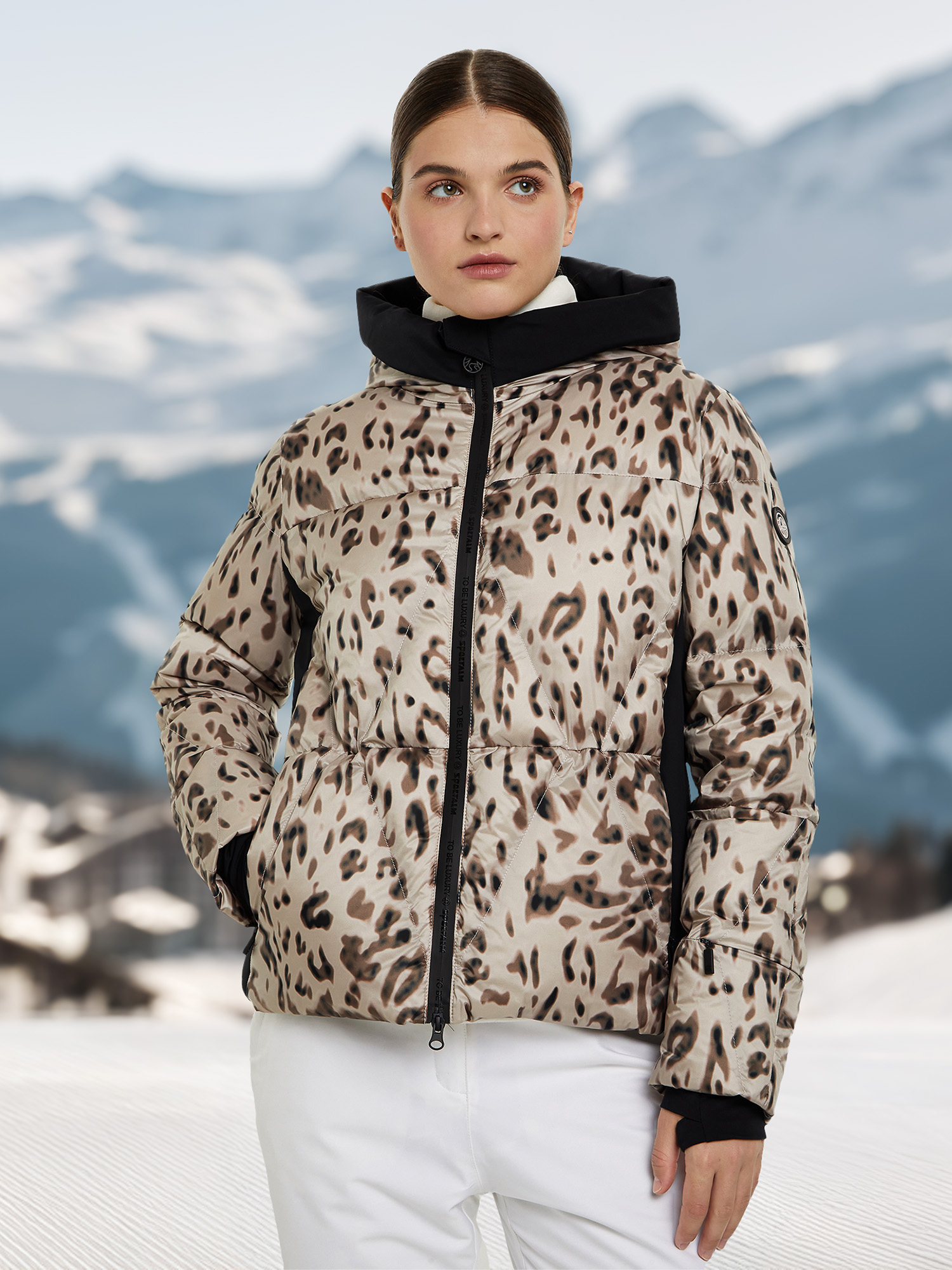 

Пуховик женский Sportalm Oslo, Бежевый