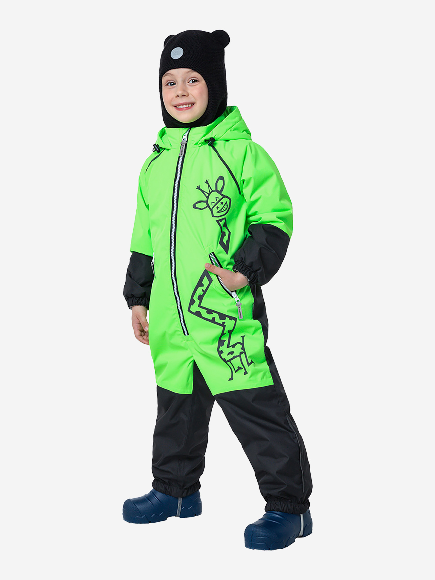 

Комбинезон демисезонный для мальчика NIKASTYLE, Зеленый