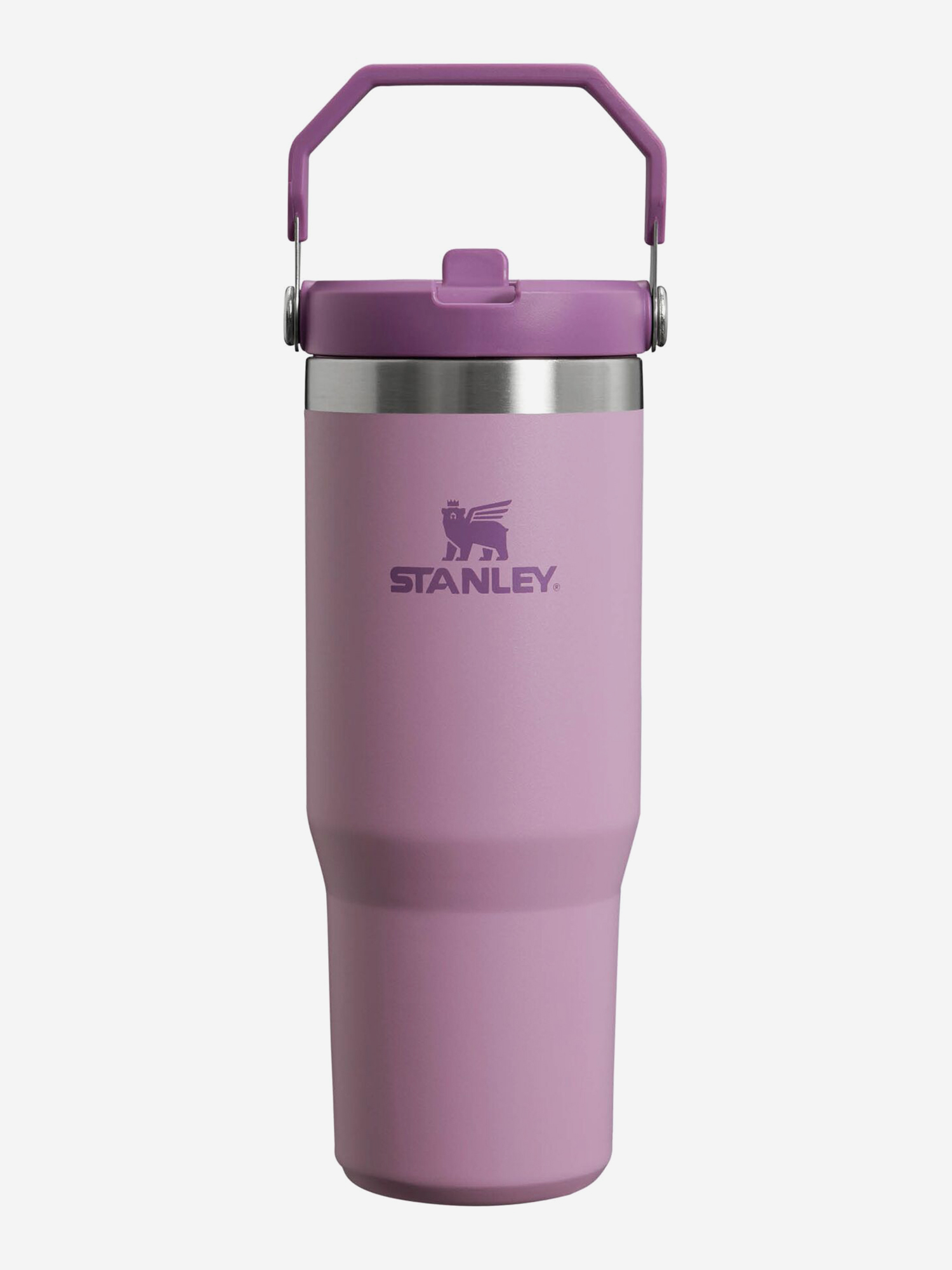 

Термокружка Stanley IceFlow Flip Straw Tumbler, 890 мл, фиолетовая, Фиолетовый