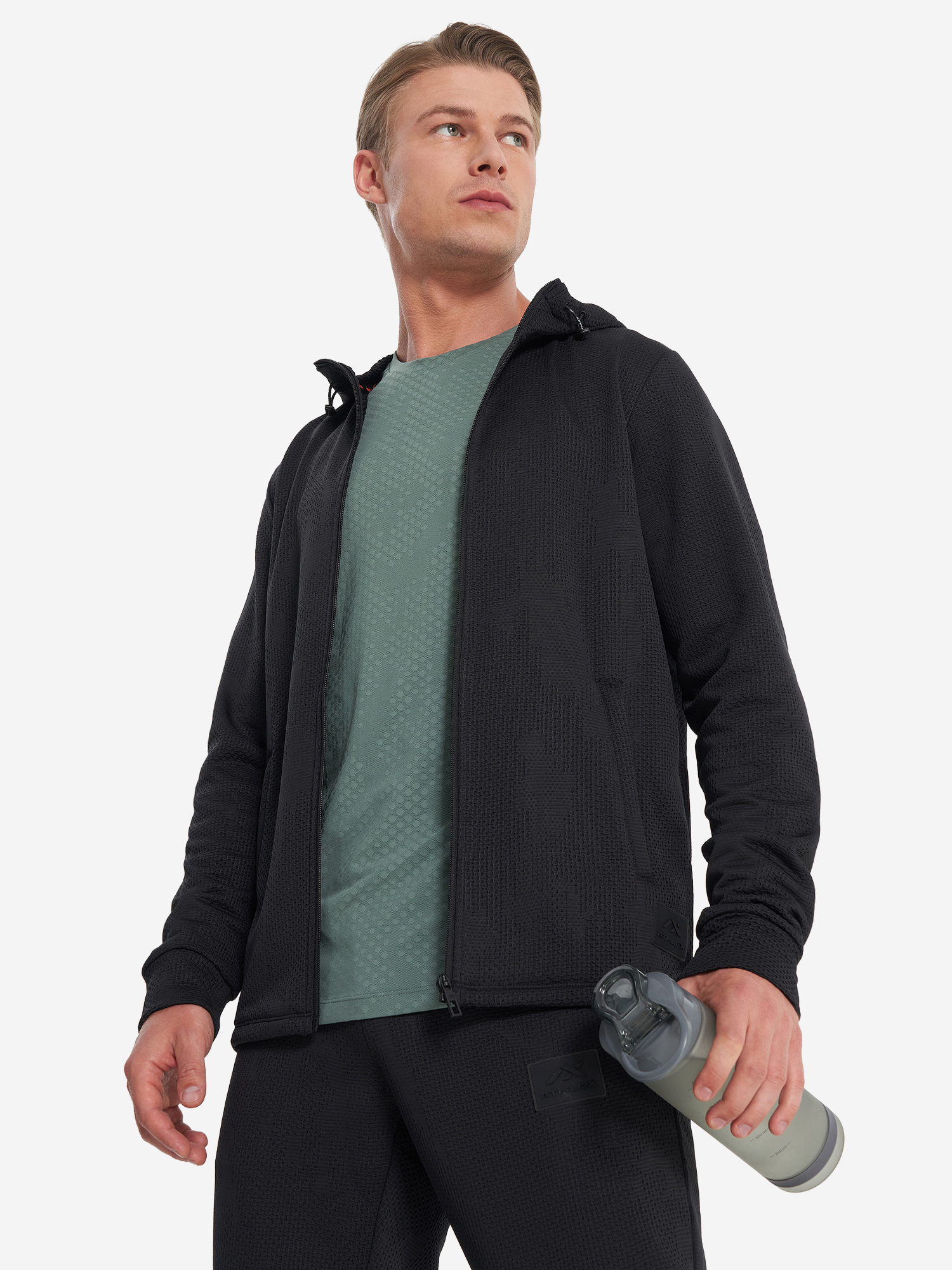 Толстовка мужская Athlex, черный, арт. 136755a31-bb