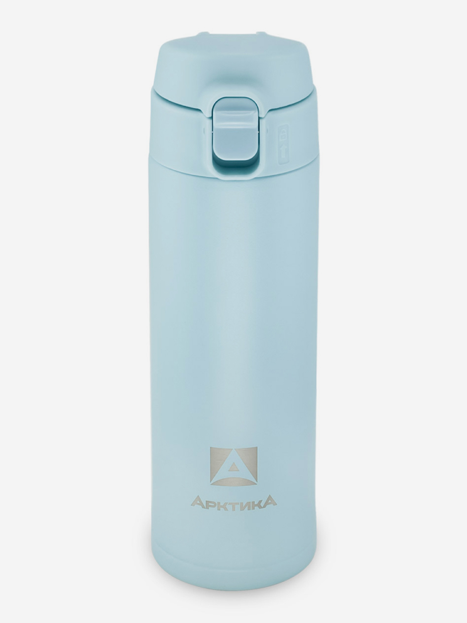 Изображение товара Термокружка вакуумная Арктика, 420мл, со съемным ситечком, голубая, Голубой