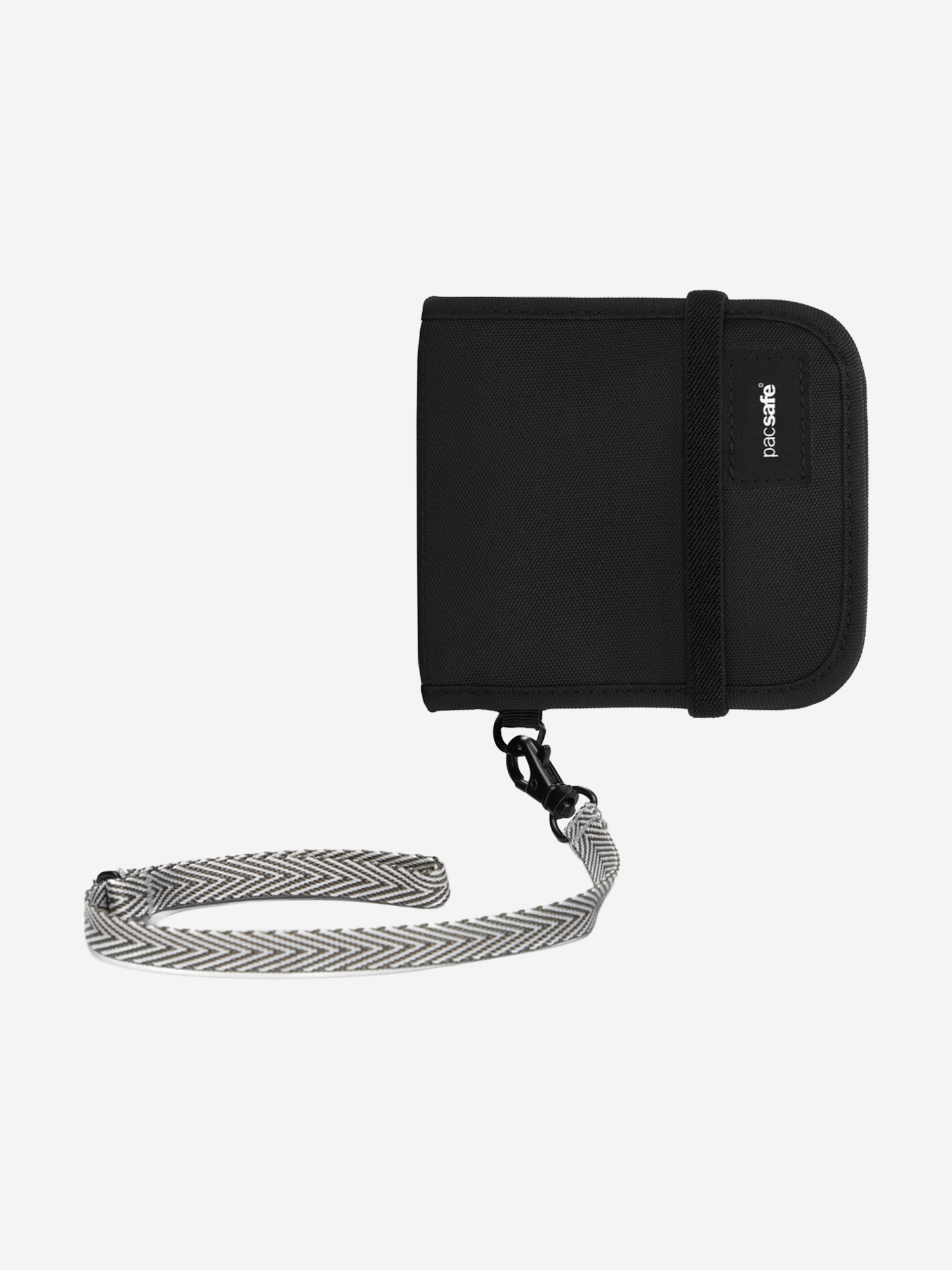 Изображение товара Кошелек Pacsafe RFIDsafe V100 BLACK — анти-D Do защитой RFID, 11x13 см