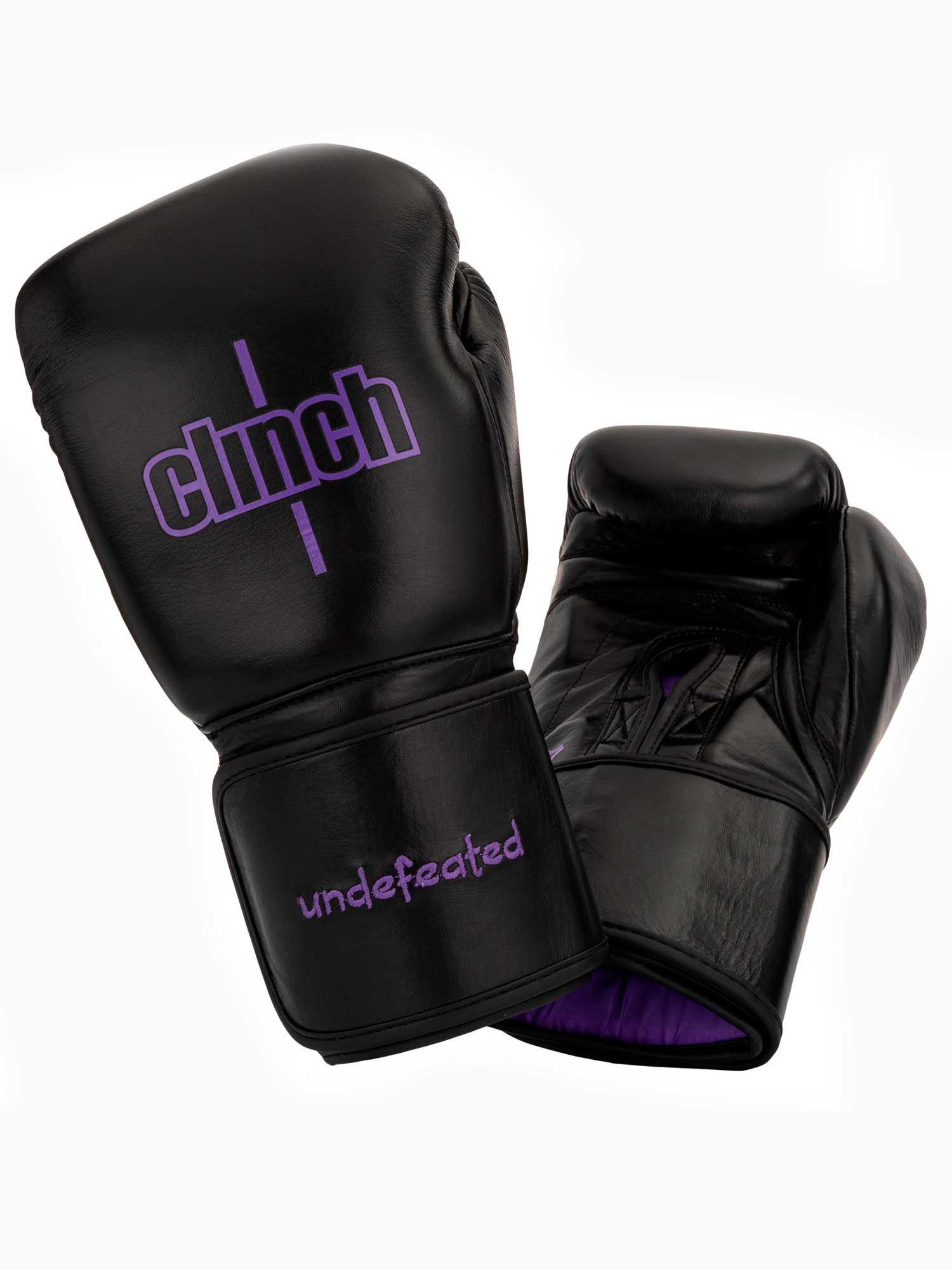 

Перчатки боксерские Clinch Undefeated черные, Черный