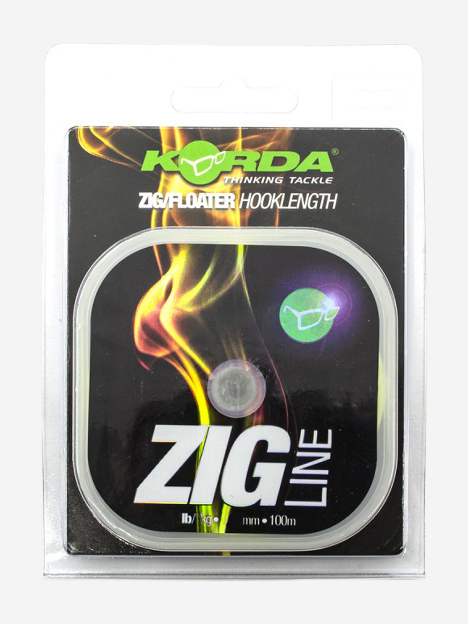 Изображение товара Леска Zig Line KORDA 0.25мм 100м 9lb - надежная монофиламентная рыболовная леска