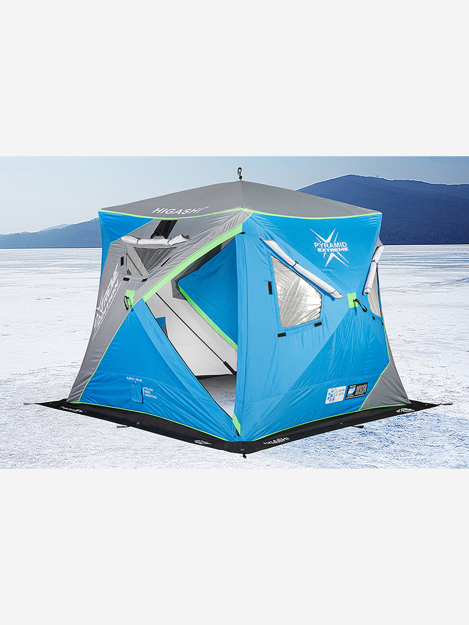 Изображение товара Зимняя палатка HIGASHI Pyramid Extreme для зимней рыбалки и охоты