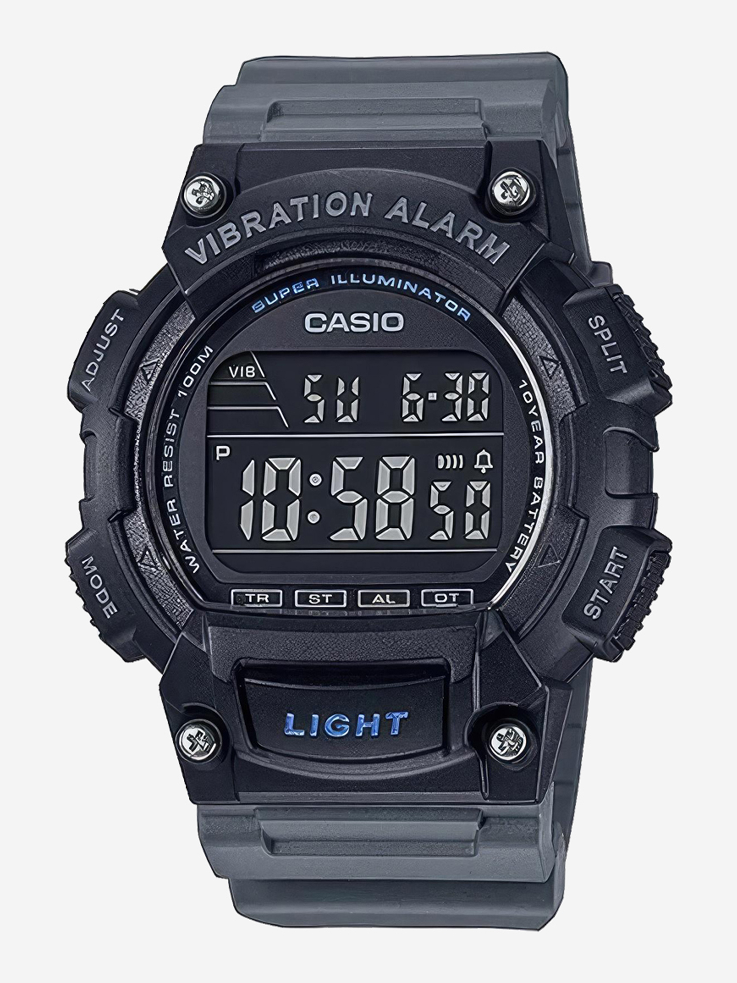 

Наручные часы Casio W-736H-8B, Черный