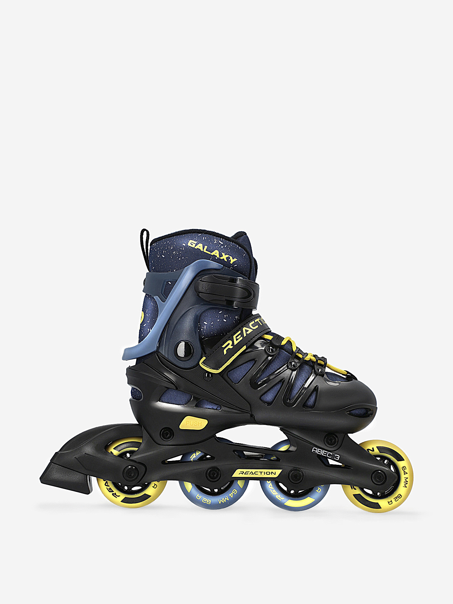 

Роликовые коньки детские раздвижные Reaction Galaxy, Черный