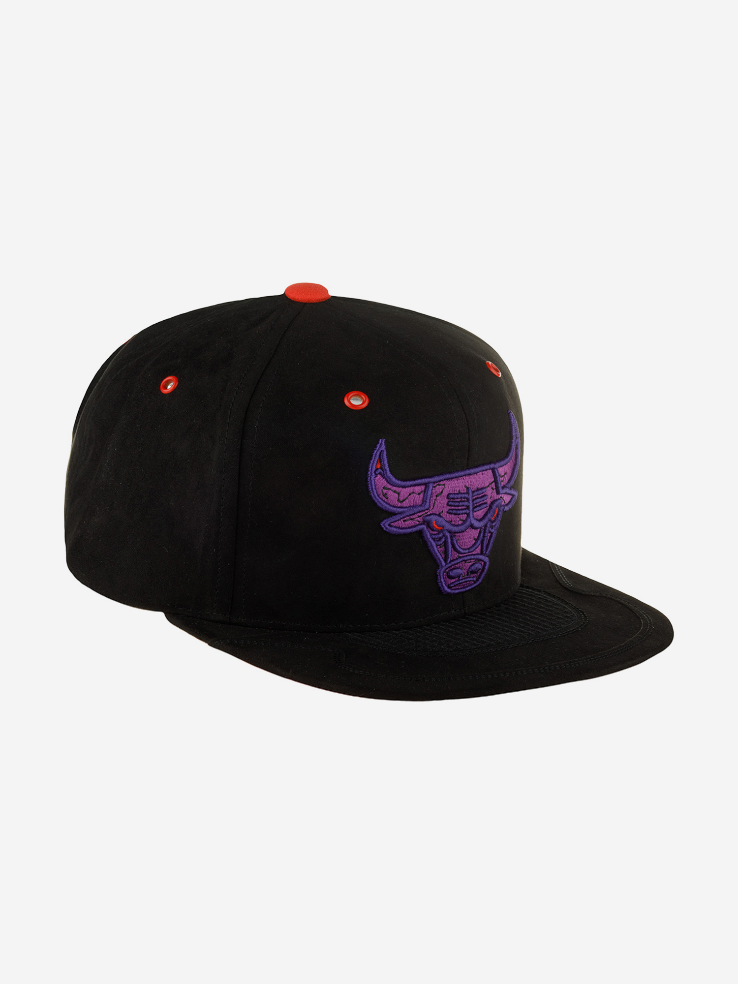 Бейсболка с прямым козырьком MITCHELL NESS HHSS5822-CBUYYPPPBKPR Chicago Bulls NBA (черный), Черный 59-200XDOXM4K-41, размер Без размера - фото 2