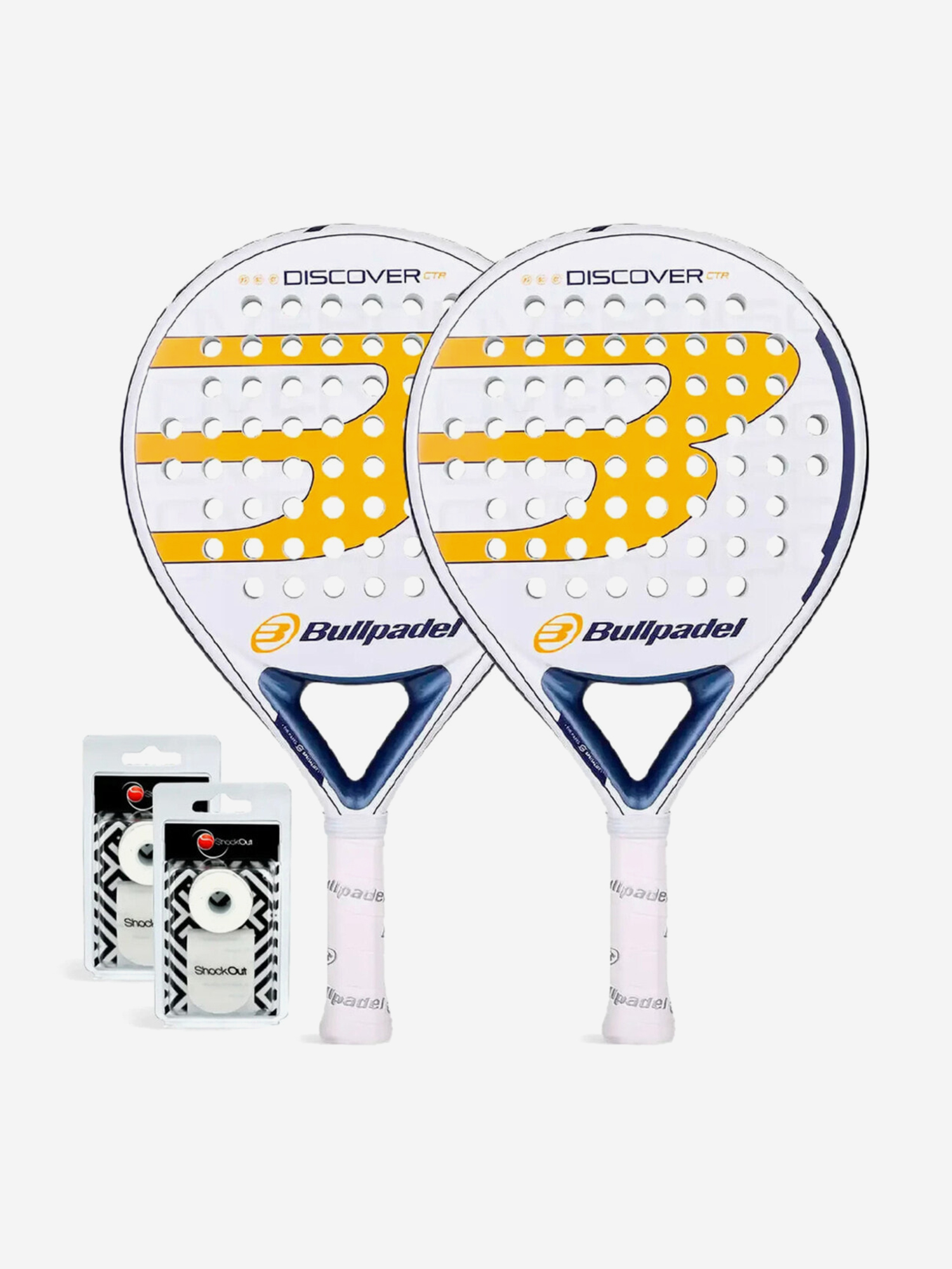 Изображение товара Набор из 2 ракеток для падела Bullpadel Discover CTR