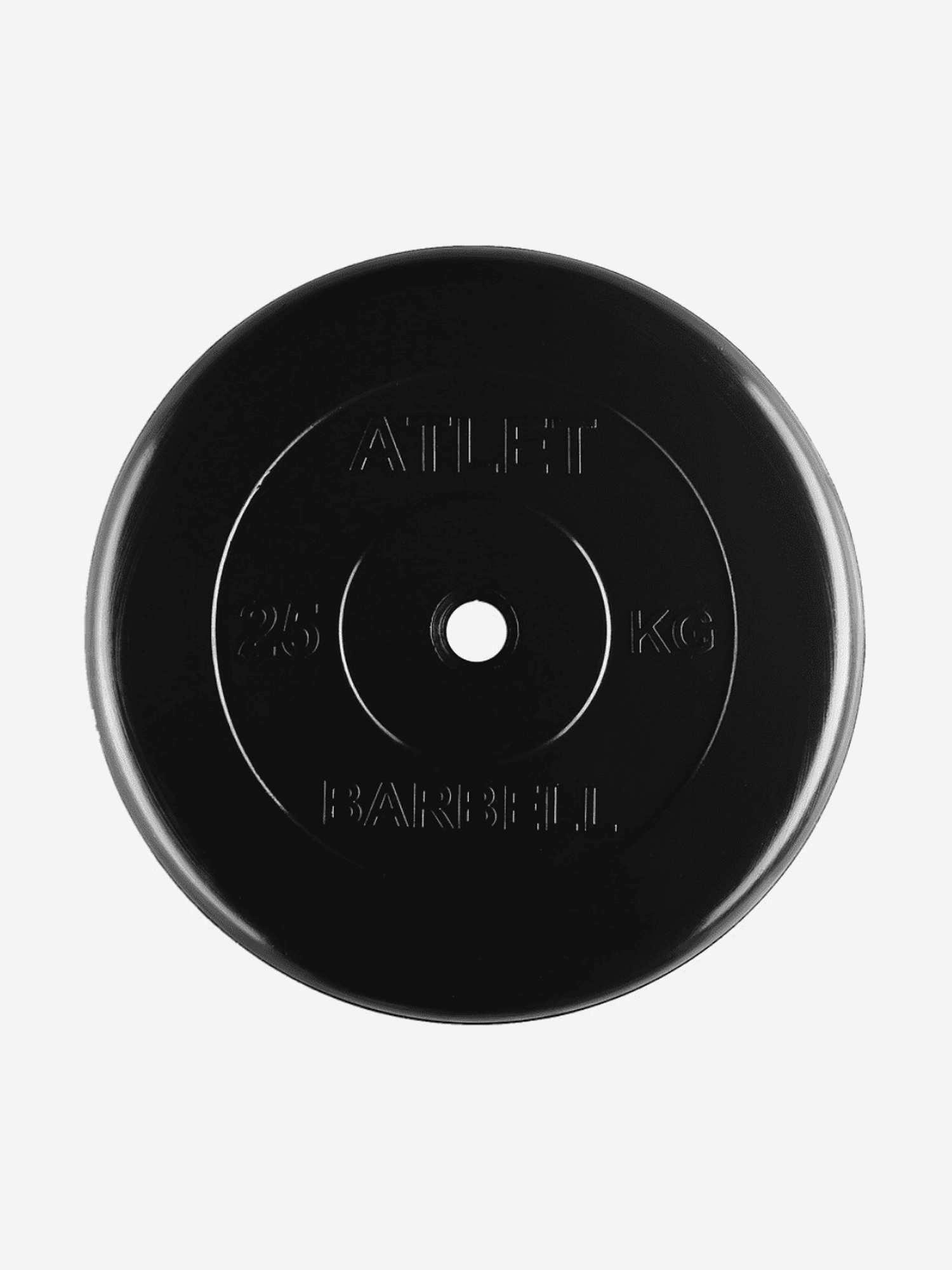 

Диск (блин) BARBELL ATLET 25 кг 26 мм., Черный